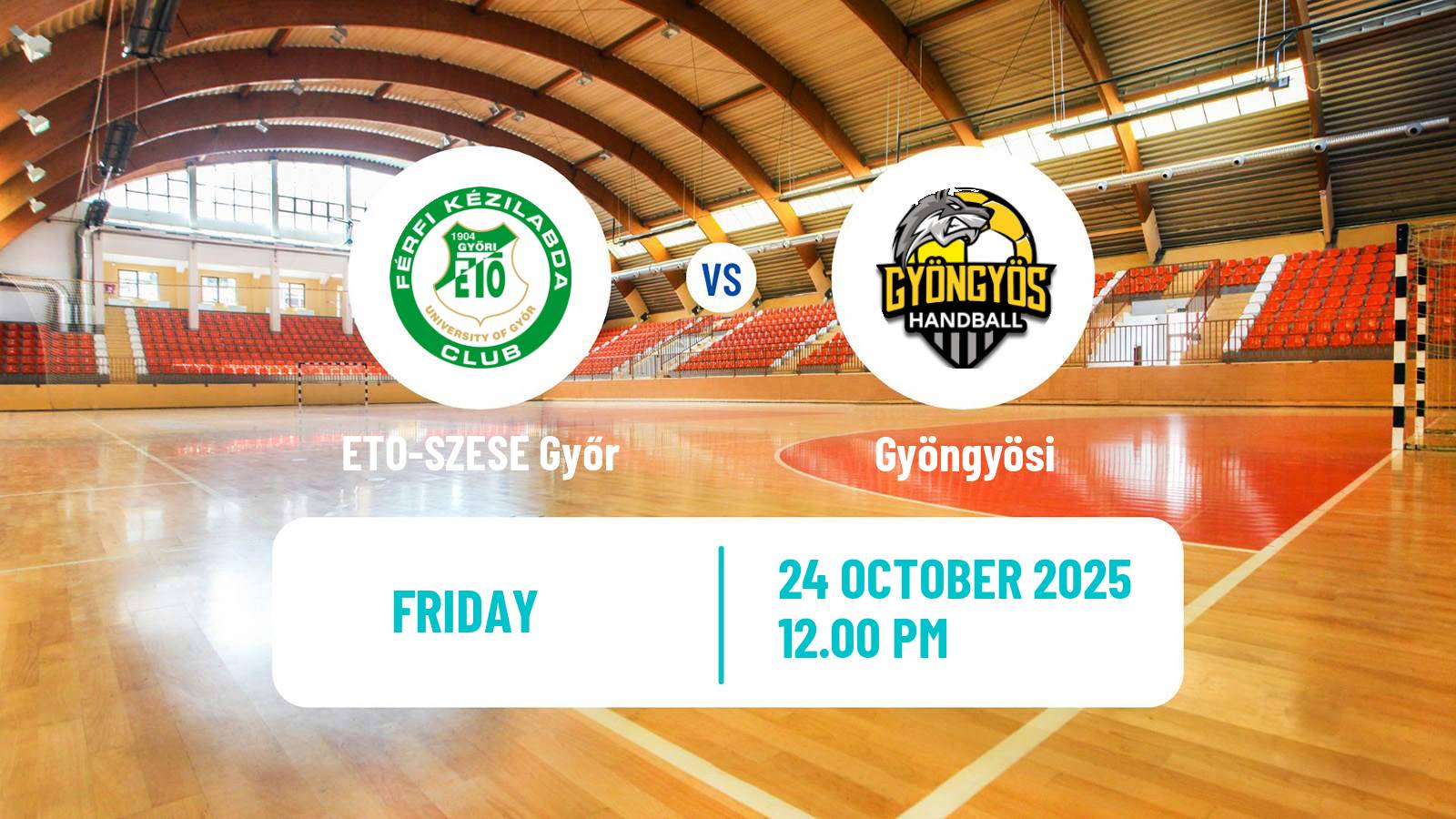 Handball Hungarian Division 1 Handball ETO-SZESE Győr - Gyöngyösi