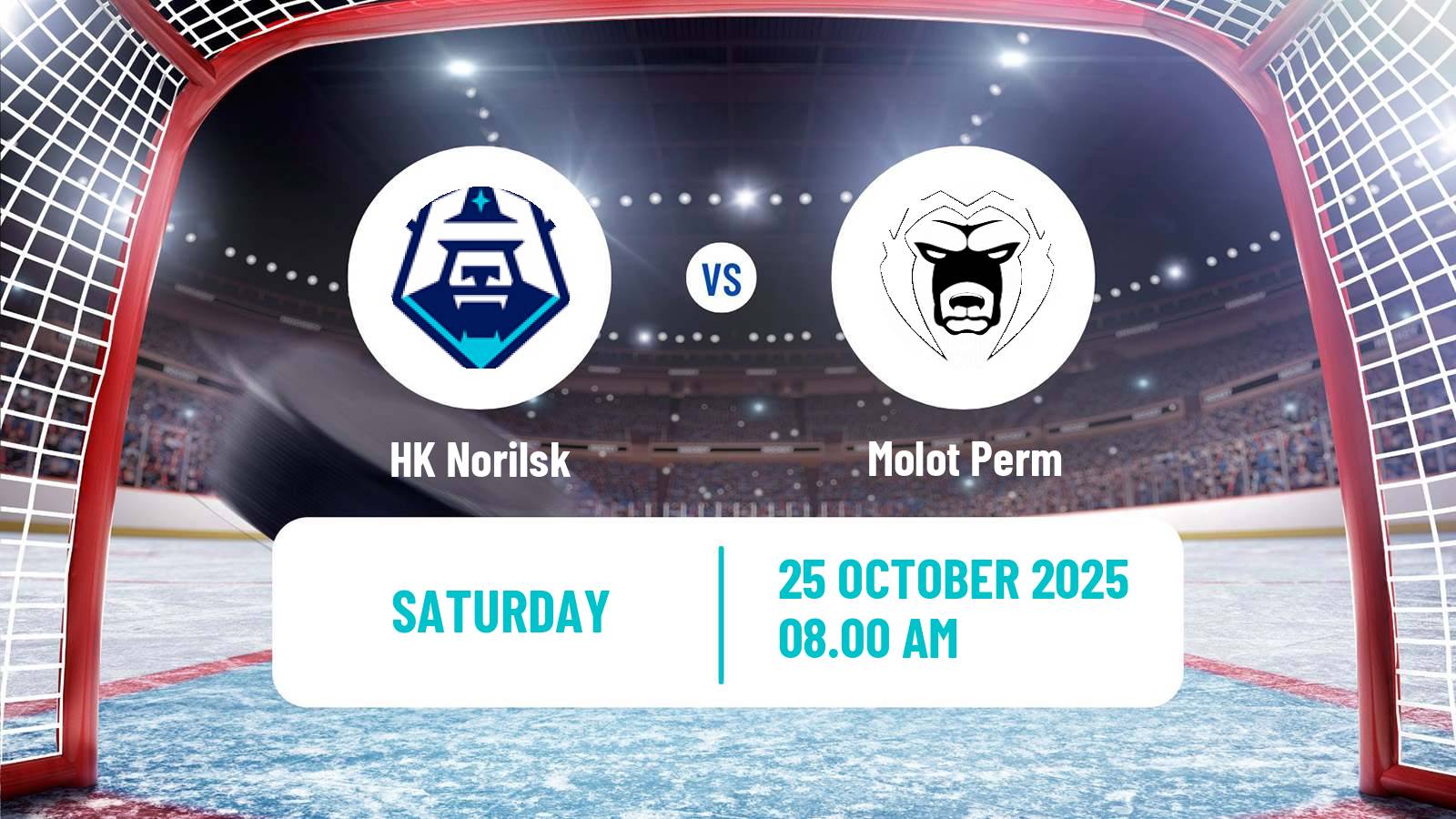 Hockey VHL Norilsk - Molot Perm