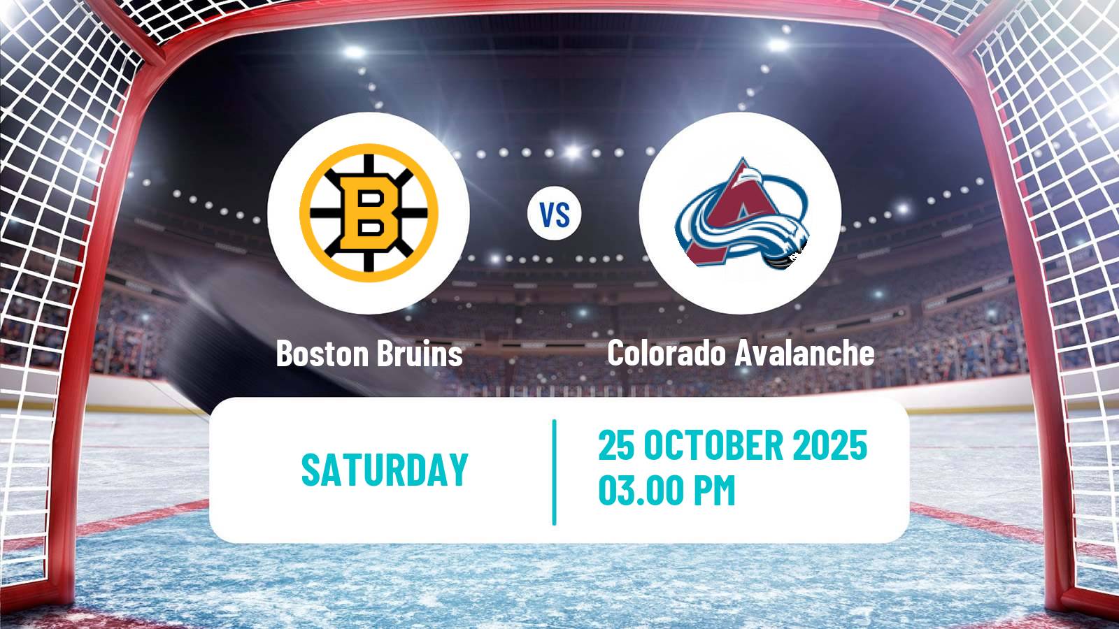 Hockey NHL Boston Bruins - Colorado Avalanche