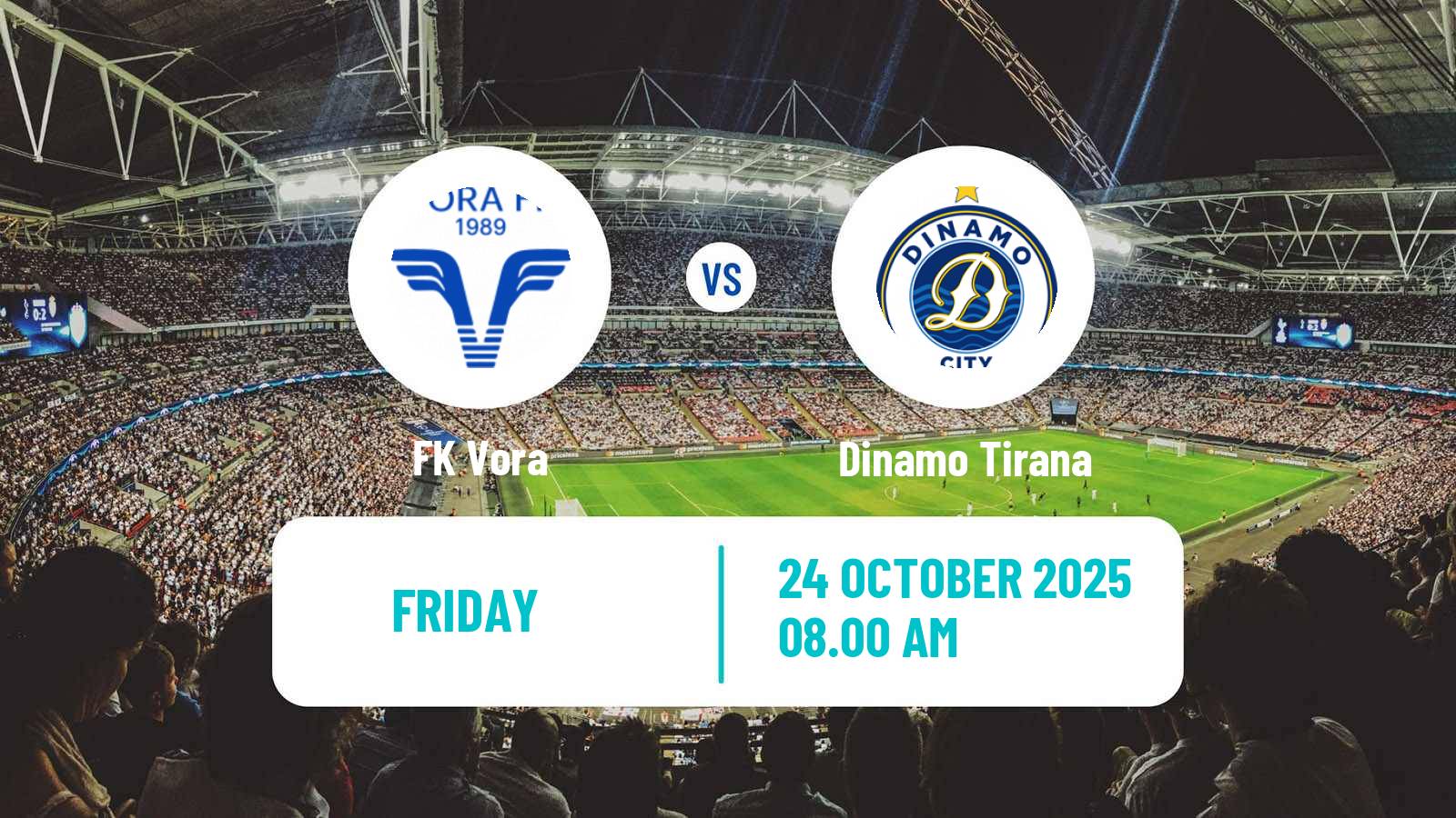 Football Albanian Super League Vora - Dinamo Tirana