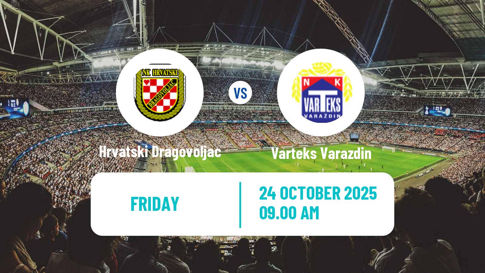 Football Croatian Druga NL Hrvatski Dragovoljac - Varteks Varazdin
