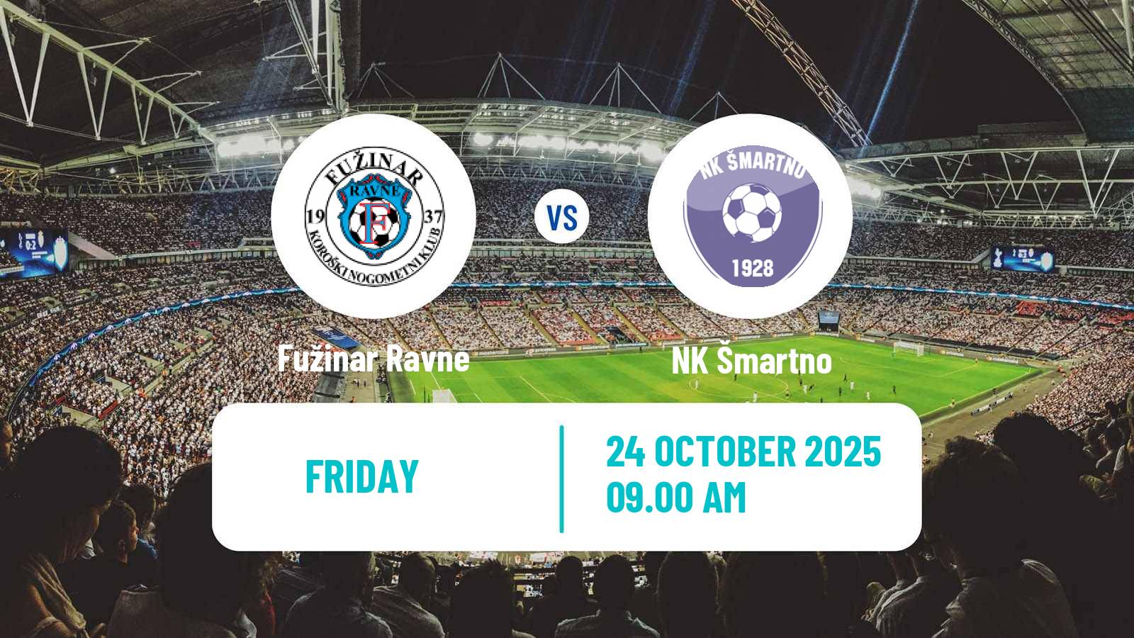 Football Slovenian 3 SNL East Fužinar Ravne - Šmartno