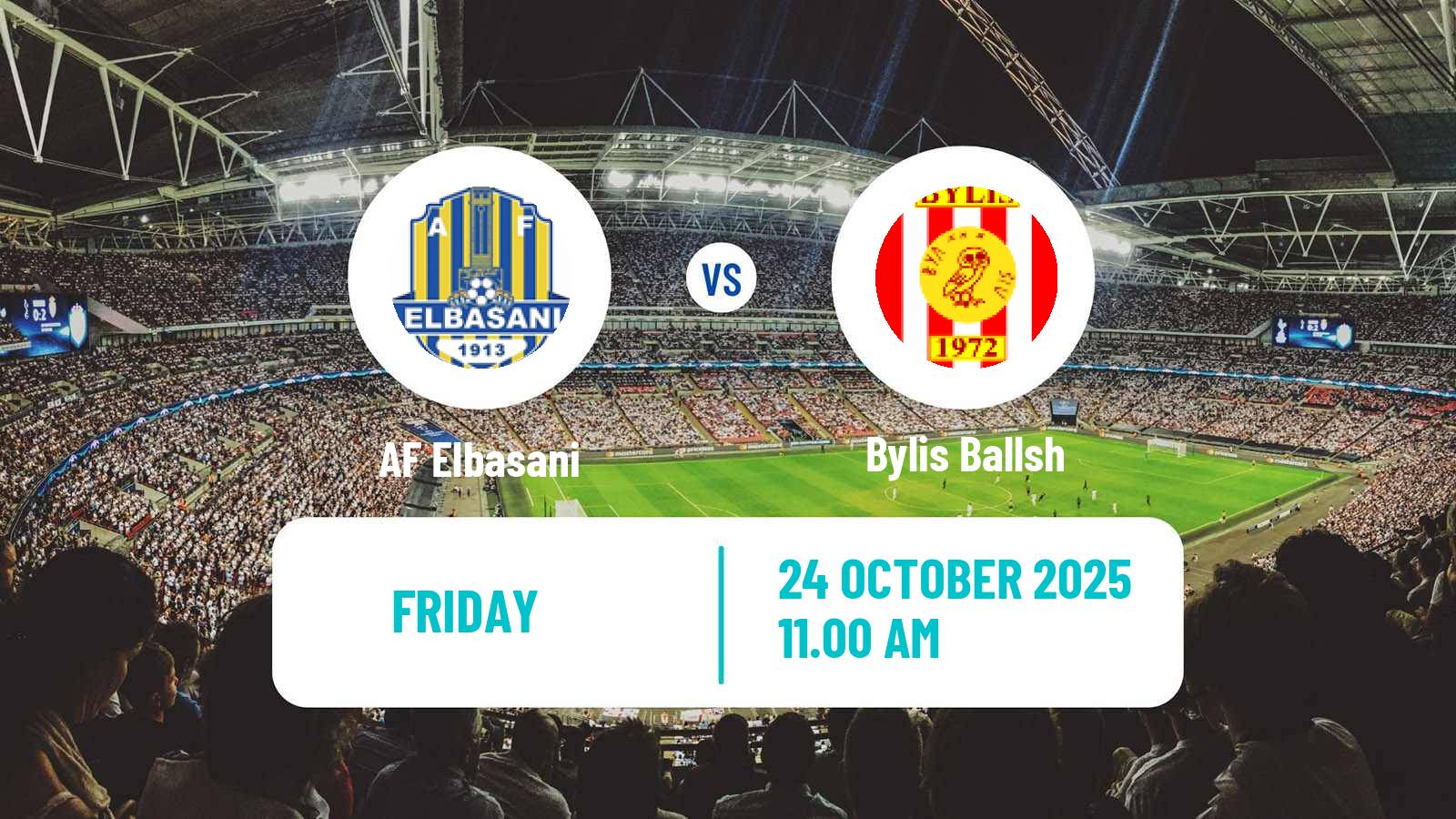 Football Albanian Super League AF Elbasani - Bylis Ballsh
