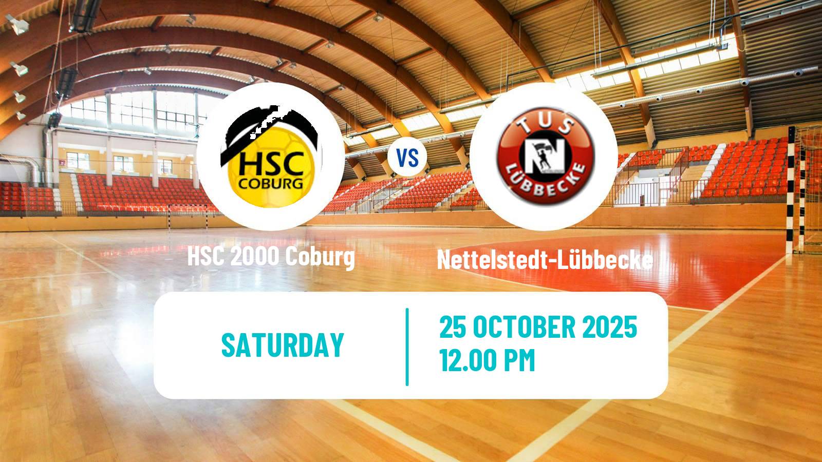 Handball German 2 Bundesliga Handball HSC 2000 Coburg - Nettelstedt-Lübbecke