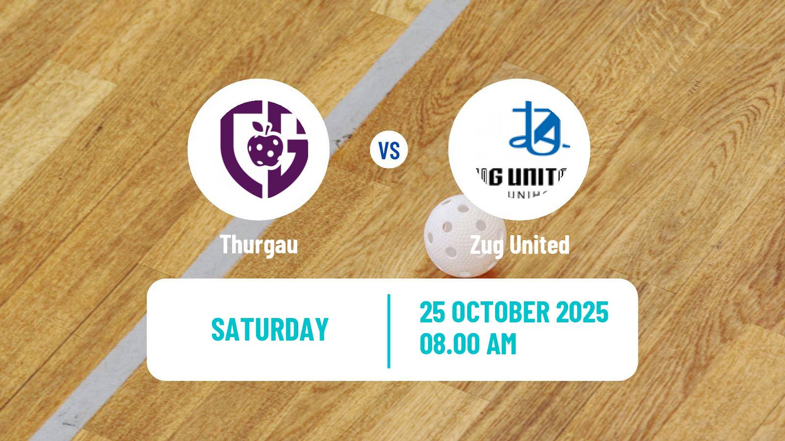 Floorball Swiss NLA Floorball Thurgau - Zug United