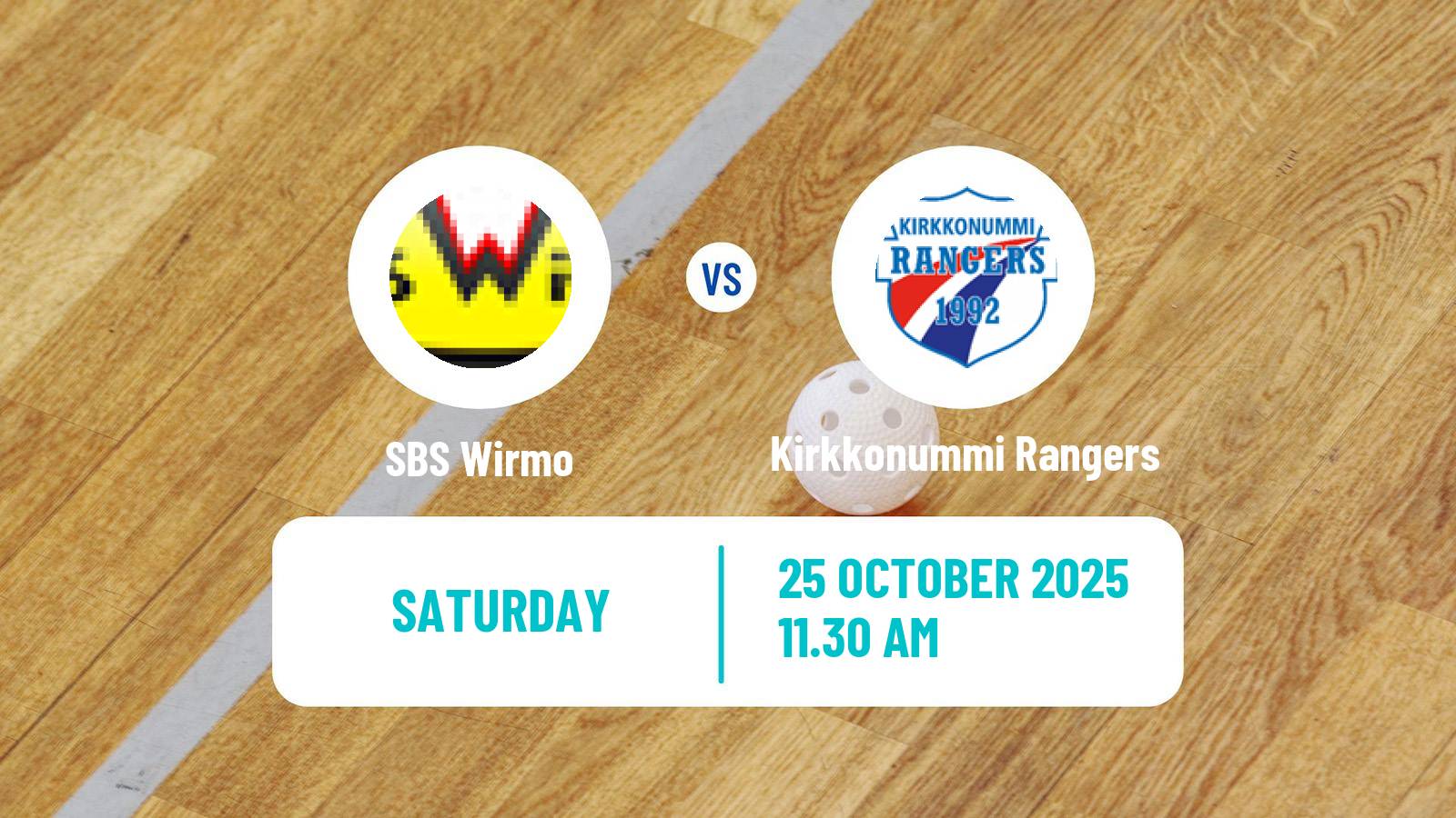 Floorball Finnish Divari Wirmo - Kirkkonummi Rangers