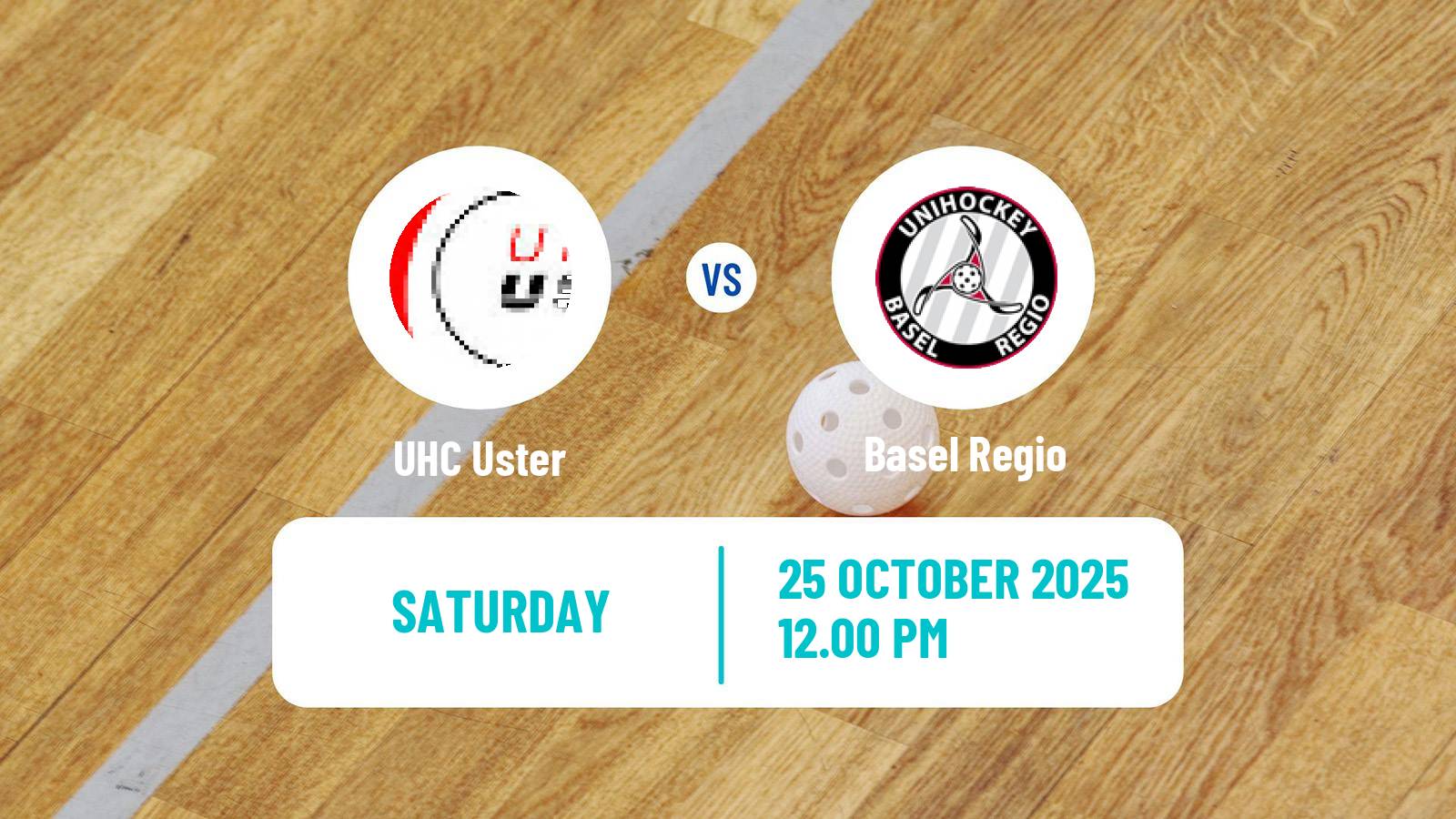 Floorball Swiss NLA Floorball Uster - Basel Regio