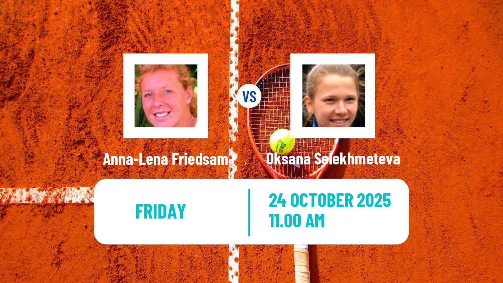 Tennis Rovereto Challenger Women Anna-Lena Friedsam - Oksana Selekhmeteva