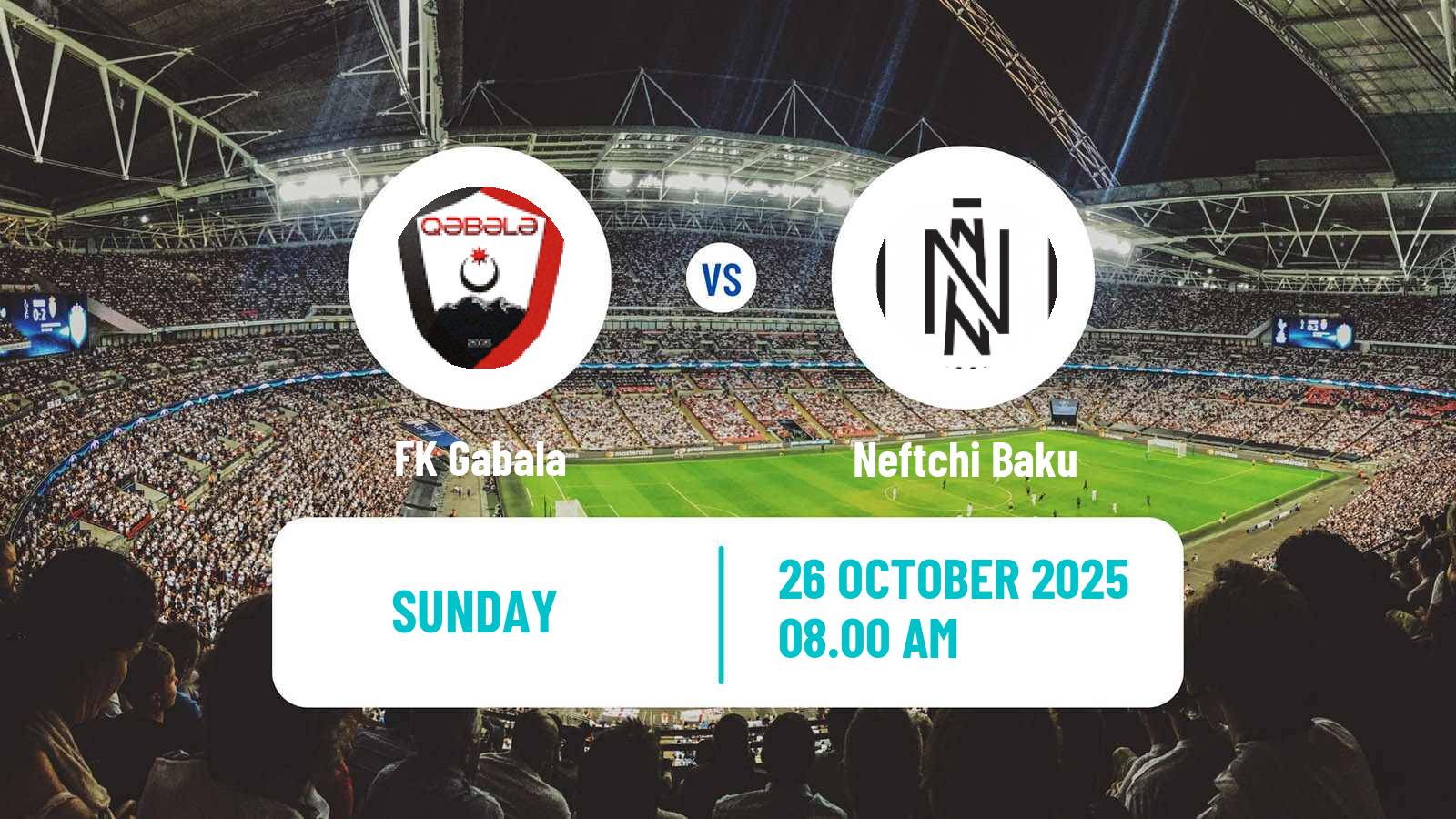 Football Azerbaijan Premier League Gabala - Neftchi Baku