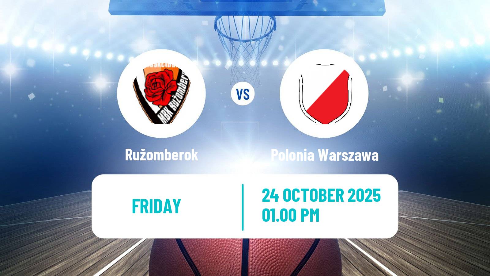Basketball CEWL Women Ružomberok - Polonia Warszawa