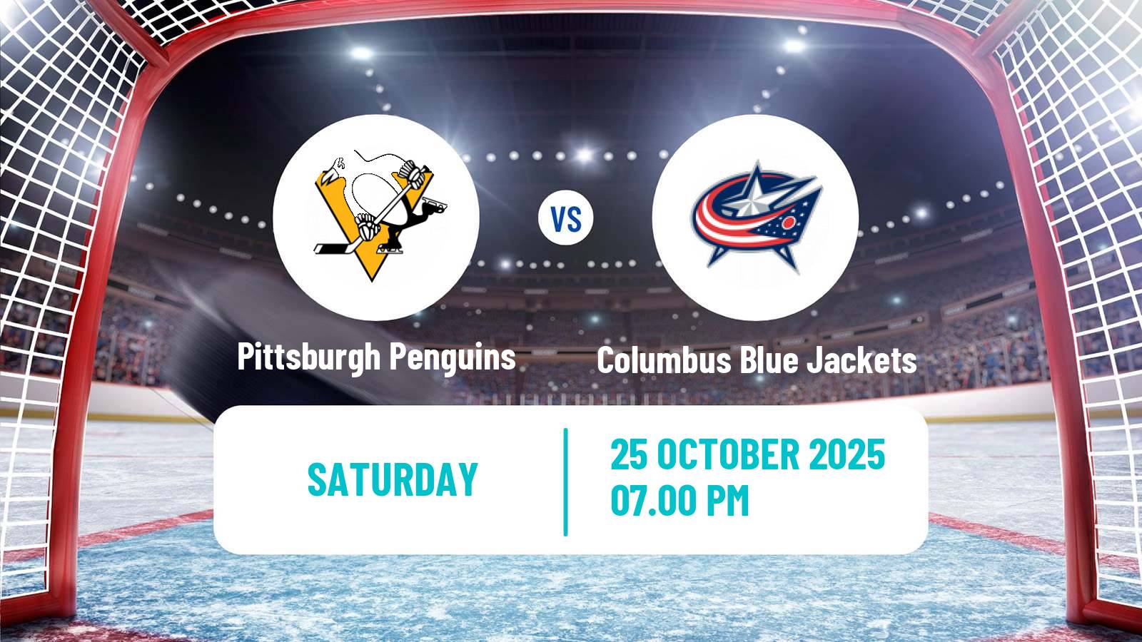 Hockey NHL Pittsburgh Penguins - Columbus Blue Jackets