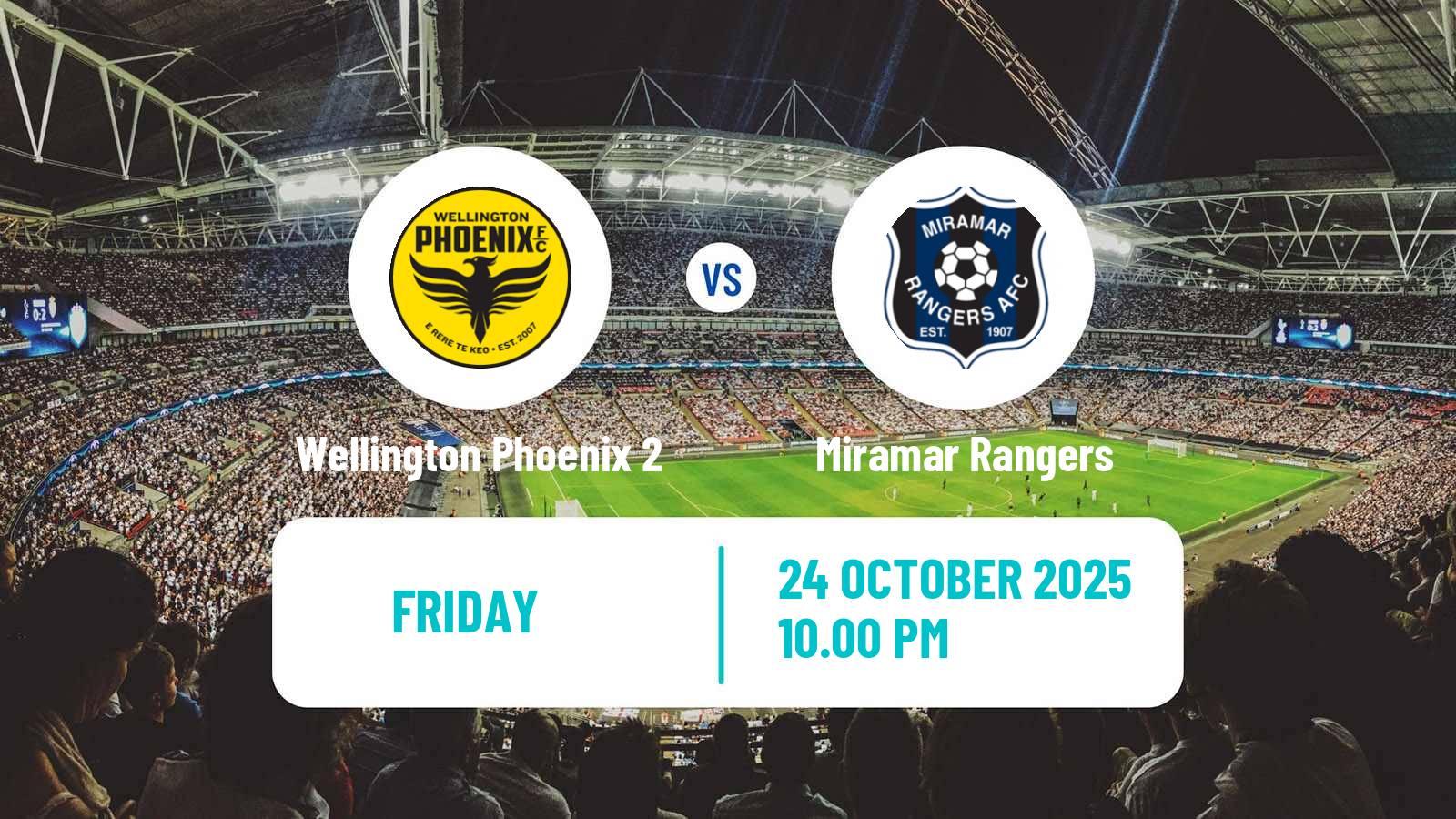Football New Zealand National League Wellington Phoenix 2 - Miramar Rangers