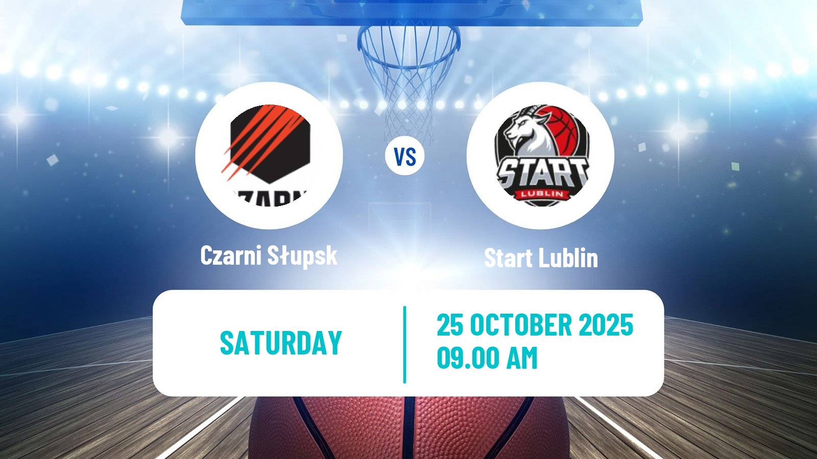 Basketball Polish Basket Liga Czarni Słupsk - Start Lublin