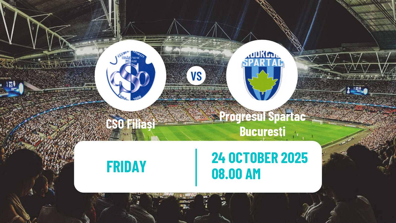 Football Romanian Liga 3 - Seria 5 Filiași - Progresul Spartac Bucuresti