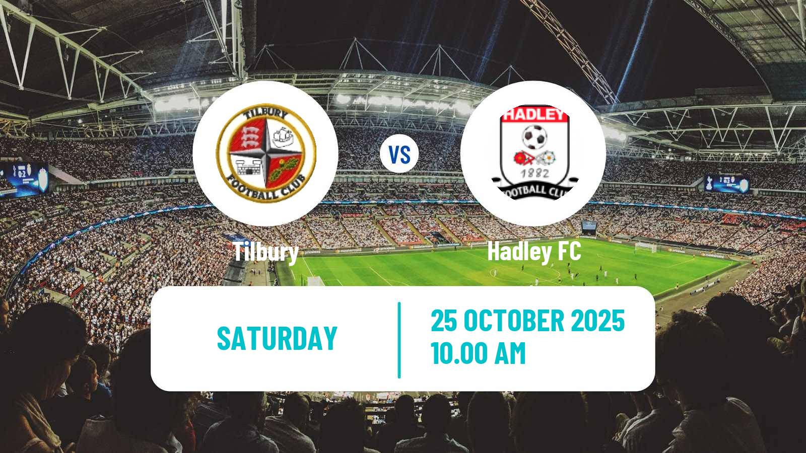 Football English FA Trophy Tilbury - Hadley