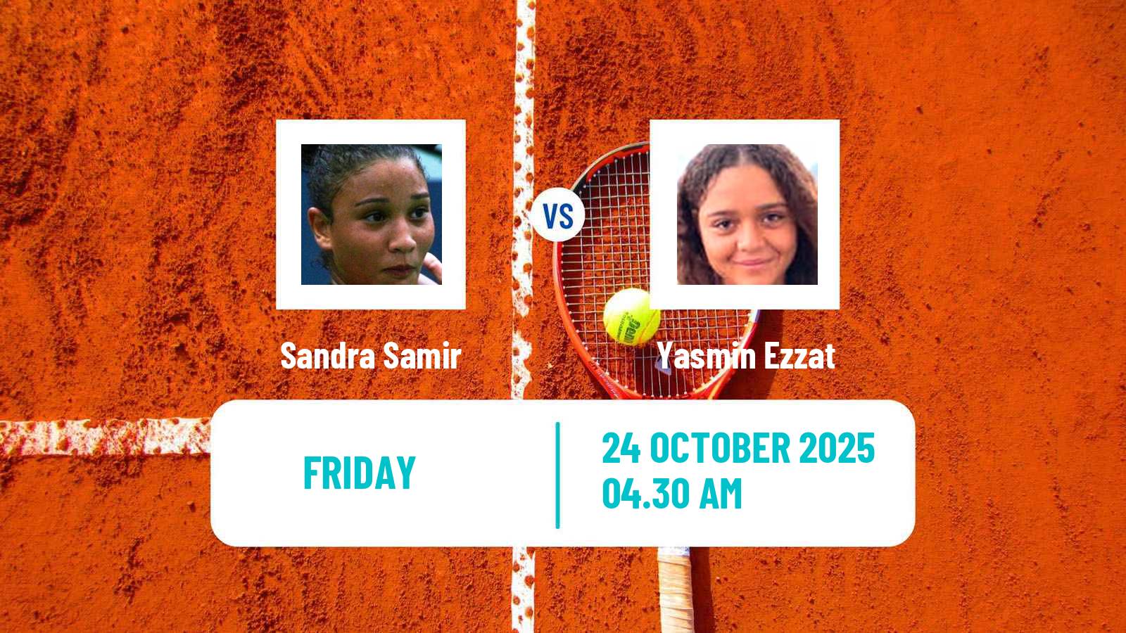 Tennis ITF W15 Sharm Elsheikh 16 Women Sandra Samir - Yasmin Ezzat