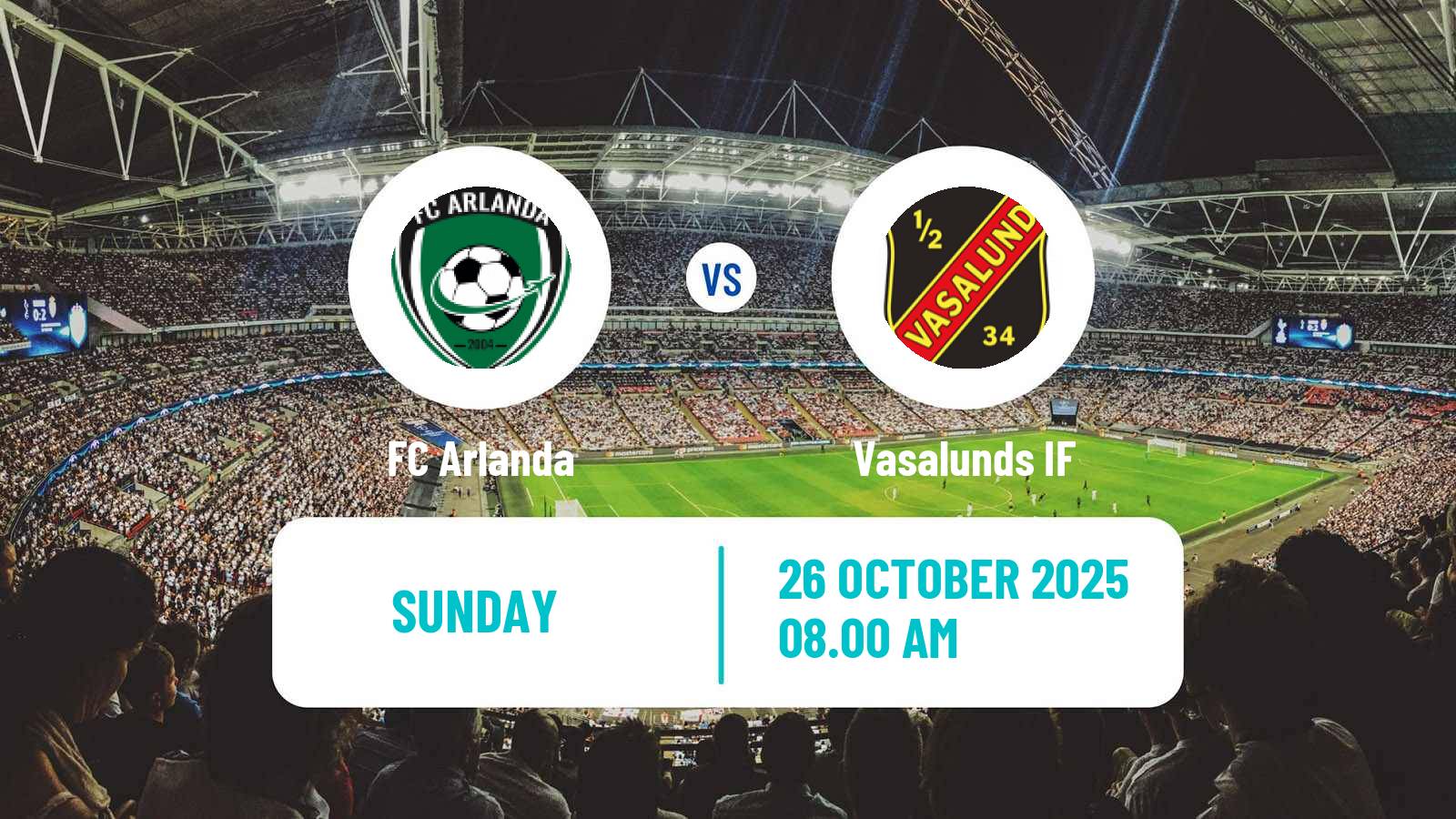 Football Swedish Division 1 Norra Arlanda - Vasalund