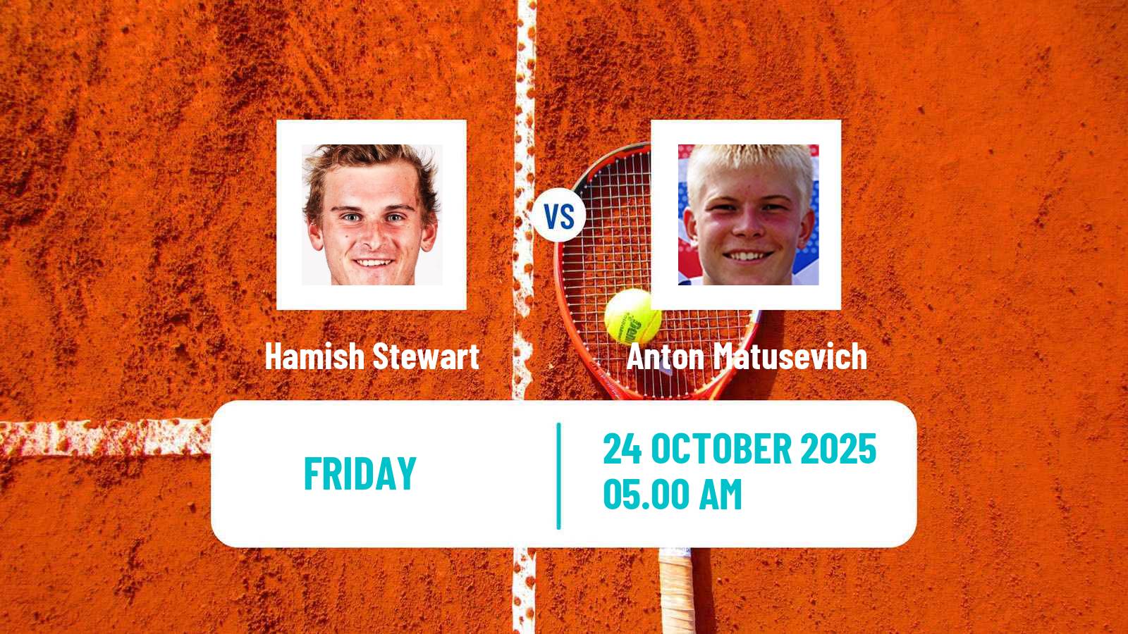 Tennis ITF M25 Sheffield Men Hamish Stewart - Anton Matusevich