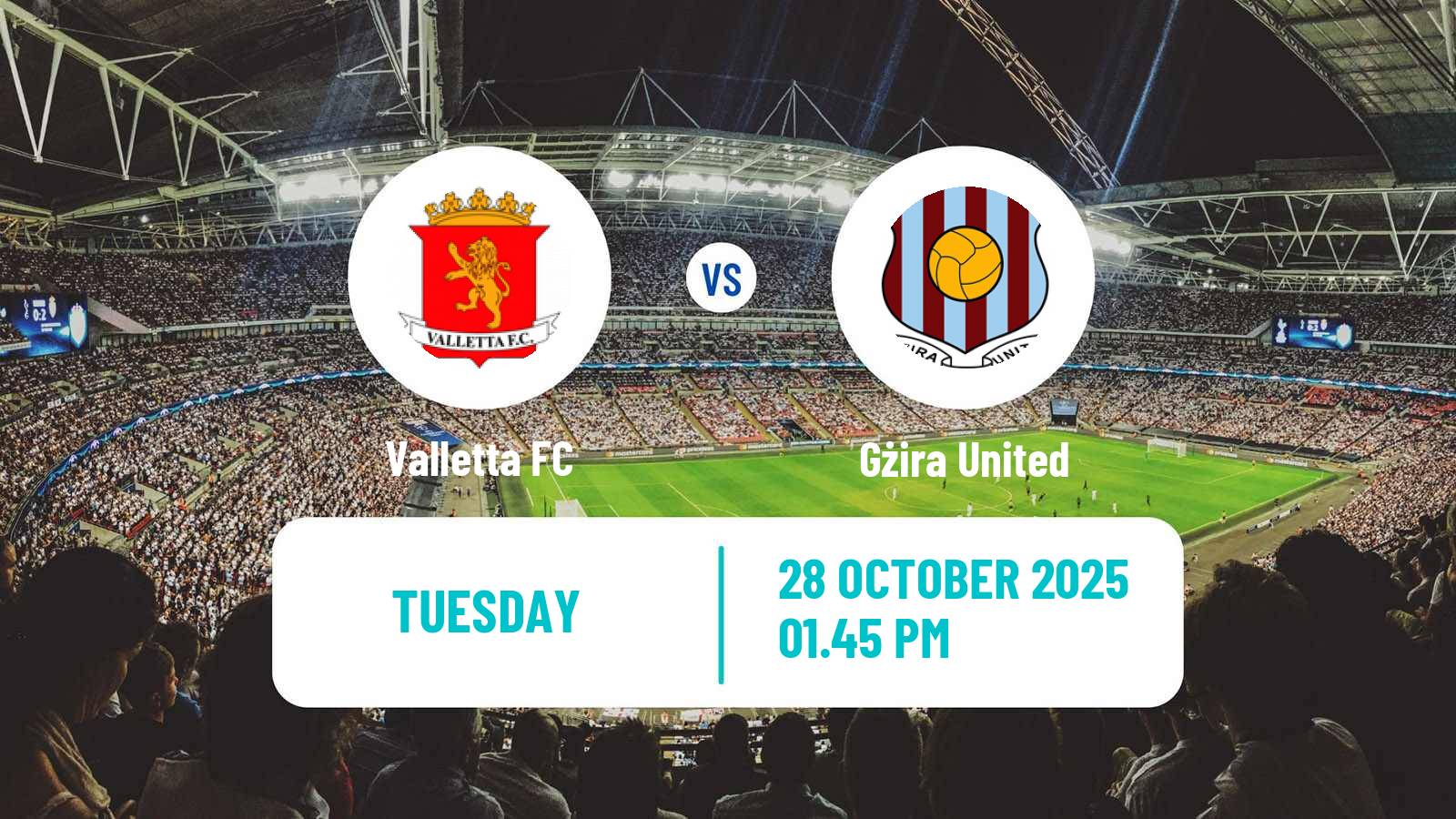 Football Maltese Premier League Valletta - Gżira United