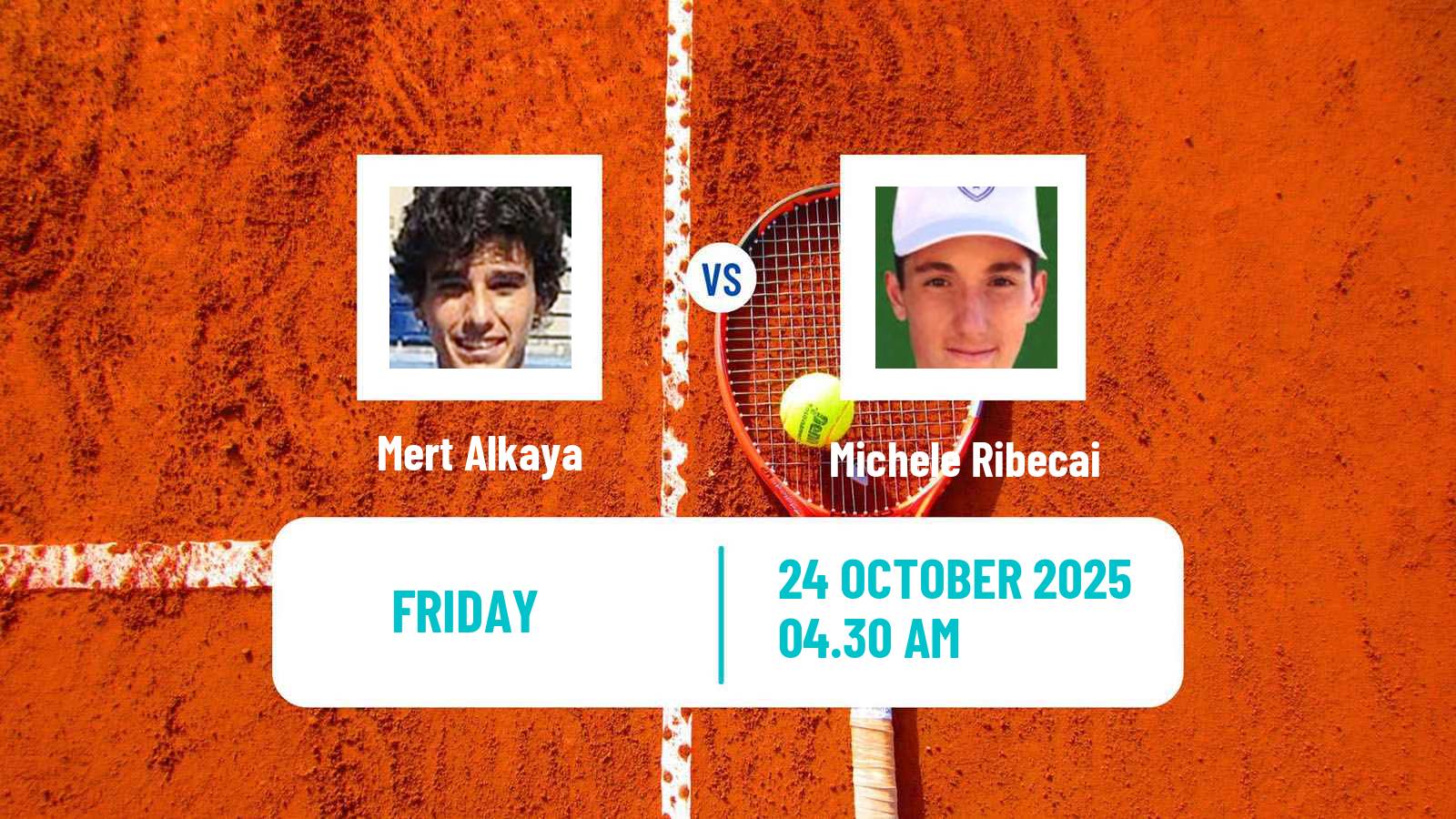 Tennis ITF M15 Monastir 40 Men Mert Alkaya - Michele Ribecai