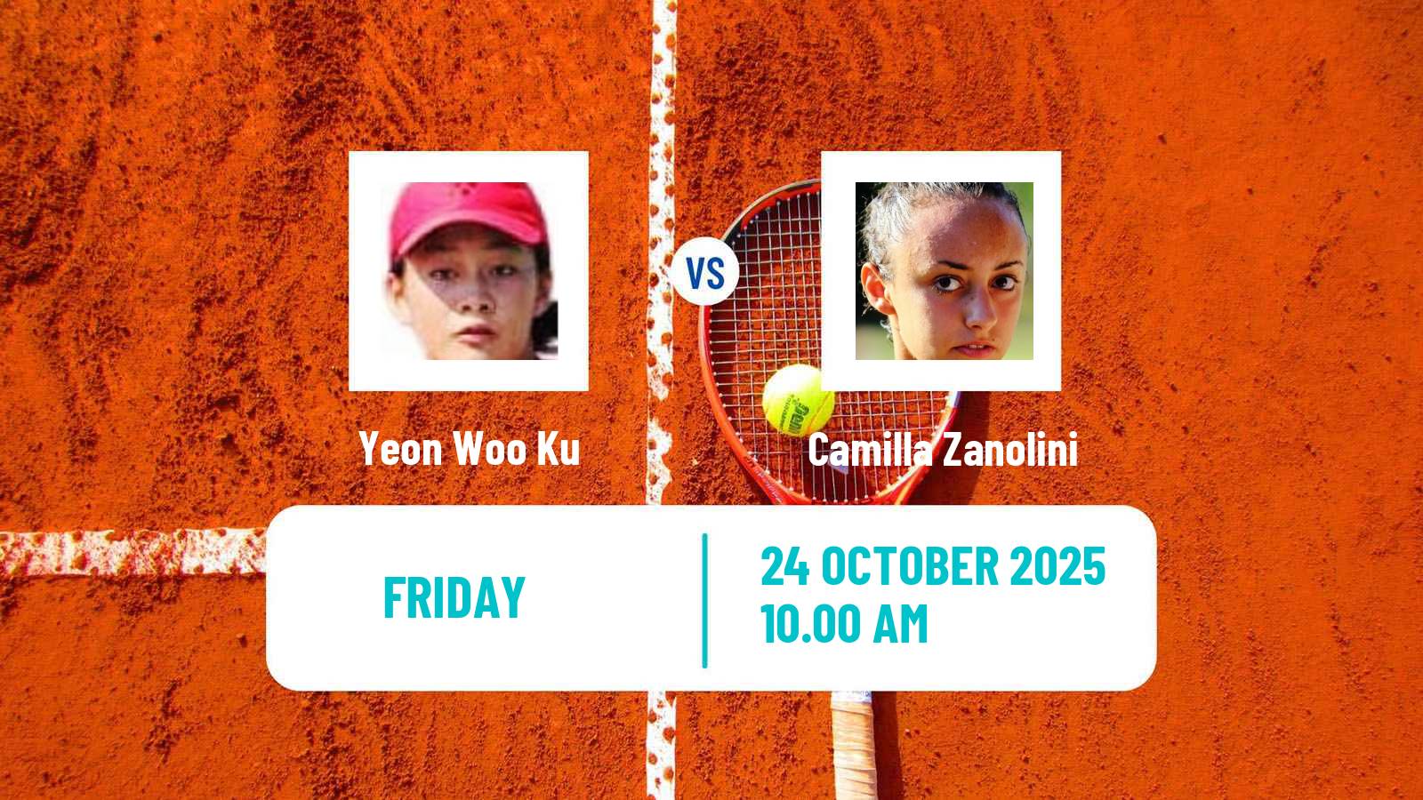 Tennis ITF W35 Lagos Women Yeon Woo Ku - Camilla Zanolini
