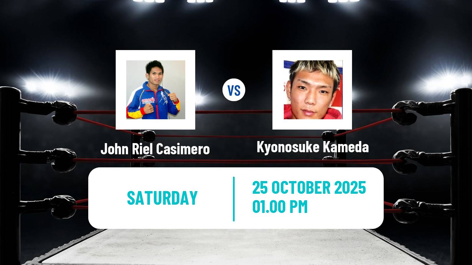 Boxing Featherweight Others Matches Men John Riel Casimero - Kyonosuke Kameda