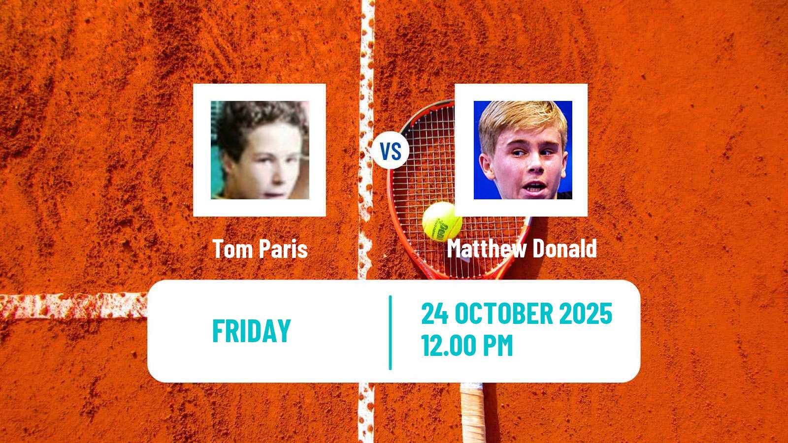 Tennis ITF M25 Sarreguemines Men Tom Paris - Matthew Donald