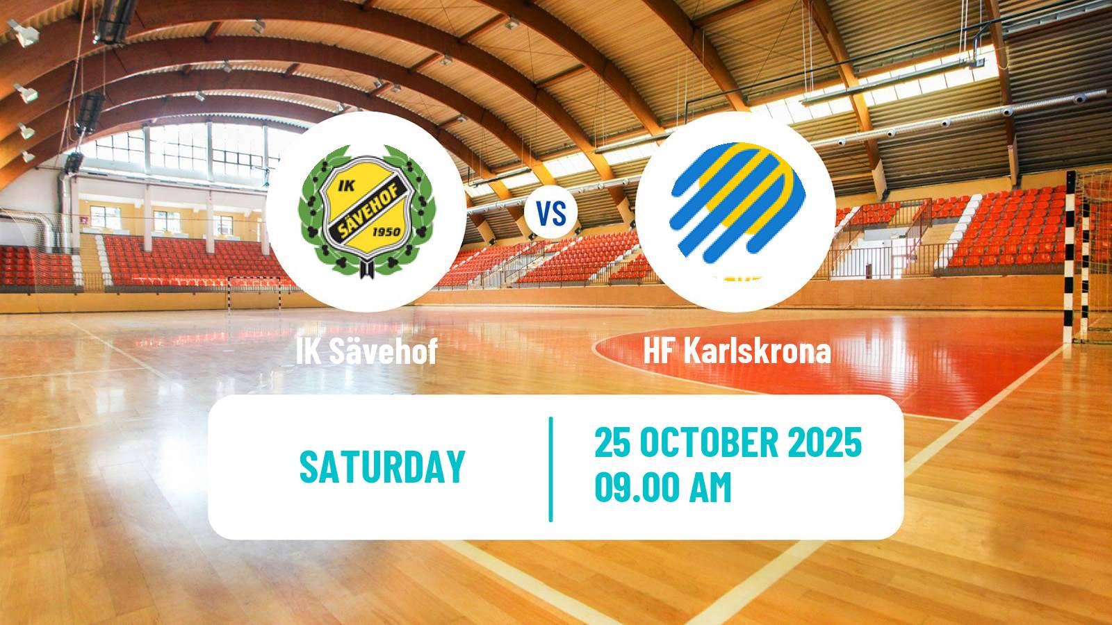 Handball Swedish Cup Handball Sävehof - HF Karlskrona