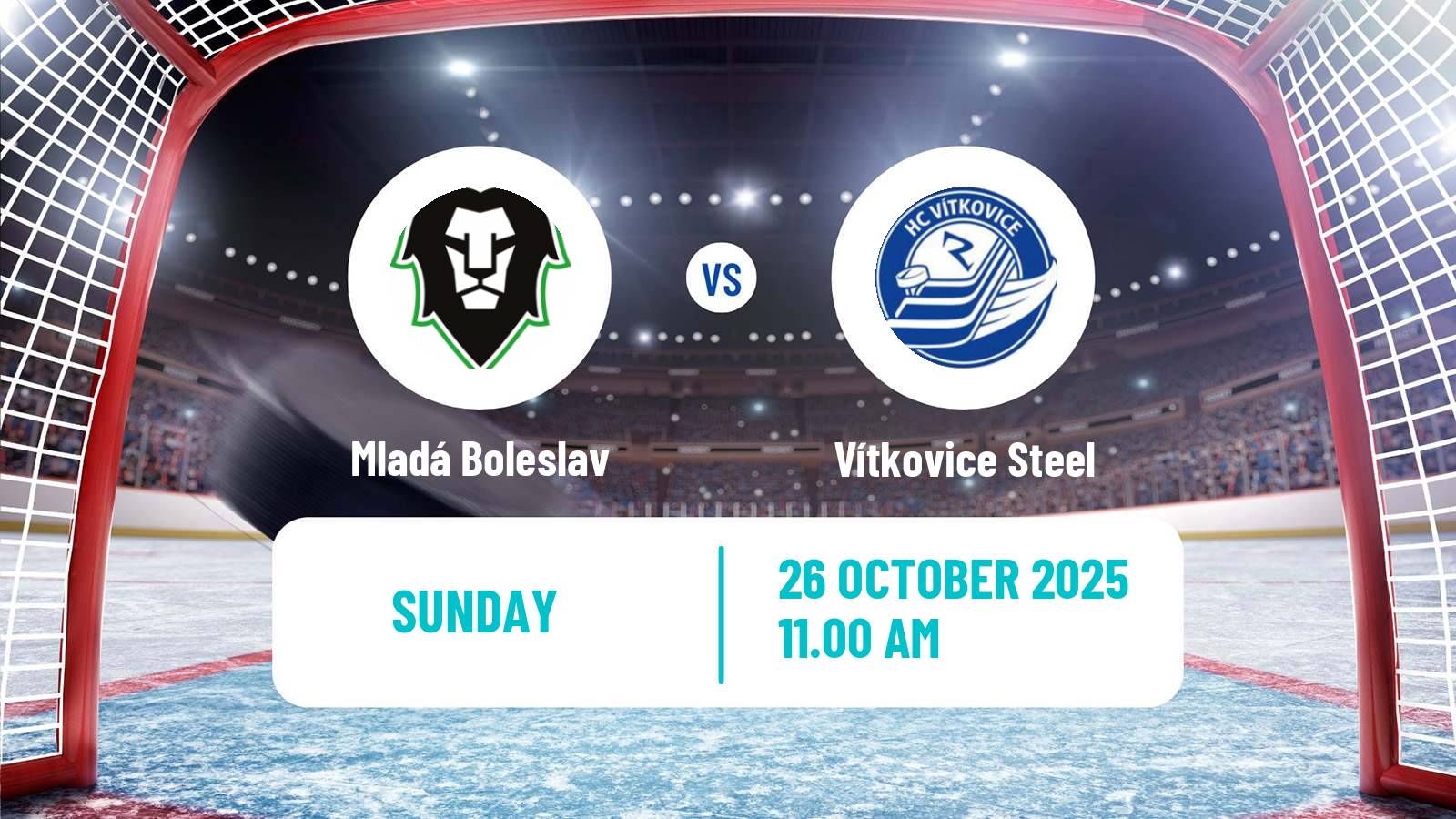 Hockey Czech Extraliga Mladá Boleslav - Vítkovice Steel