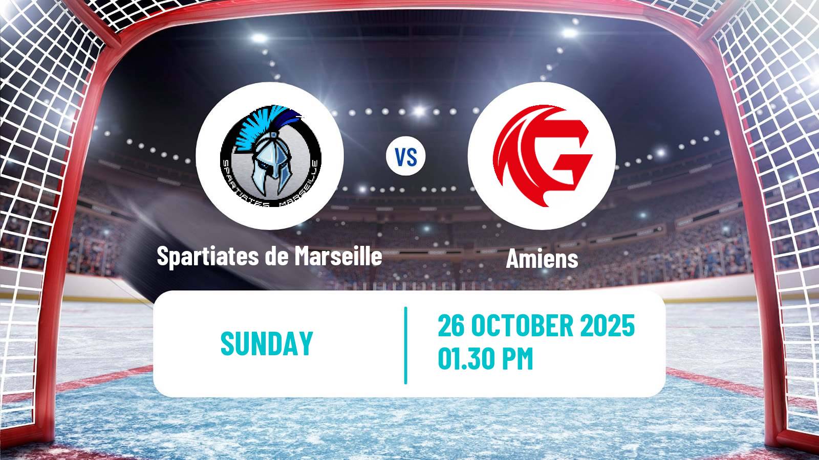 Hockey French Ligue Magnus Spartiates de Marseille - Amiens