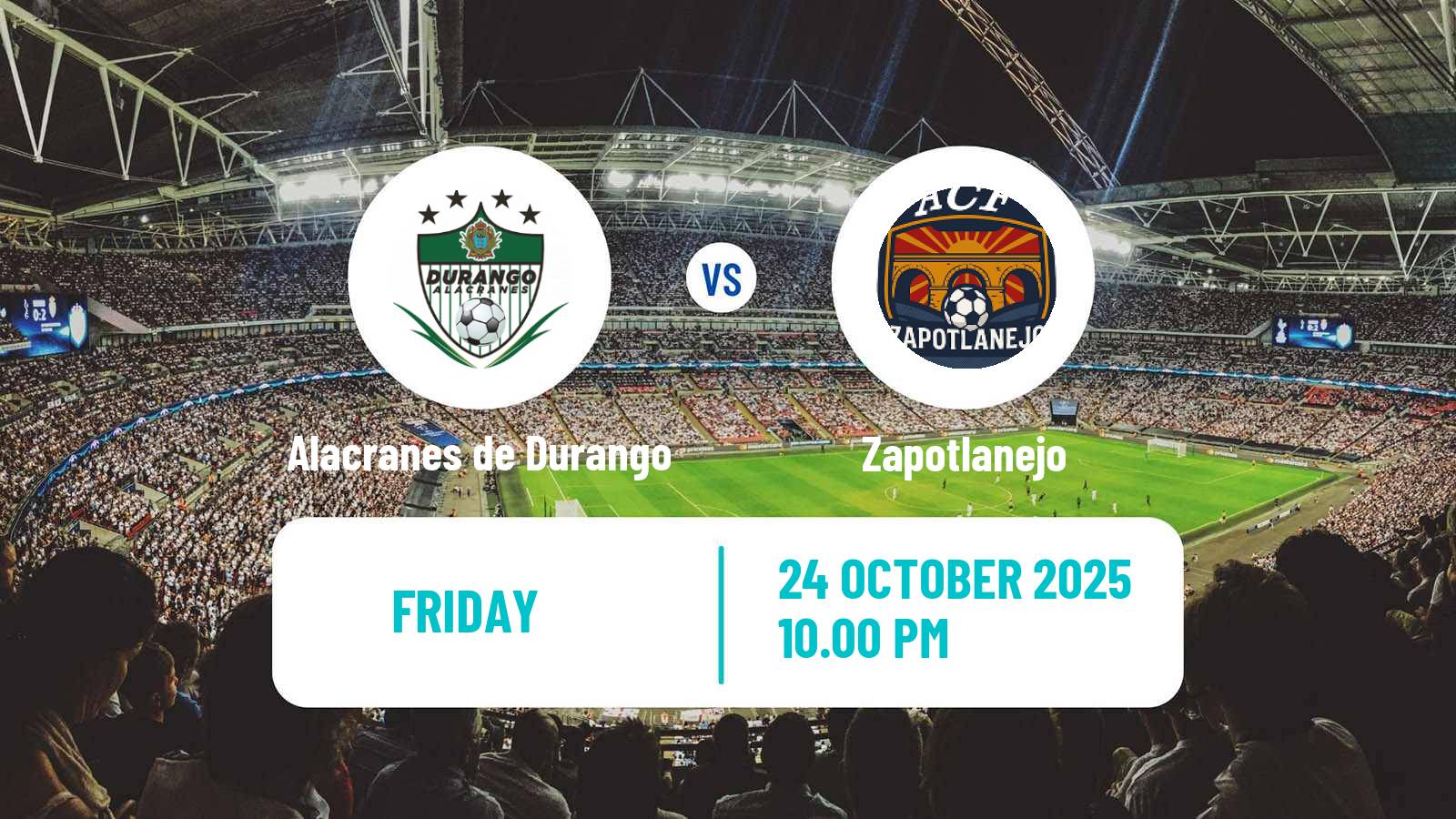 Football Mexican Liga Premier Serie A Alacranes de Durango - Zapotlanejo