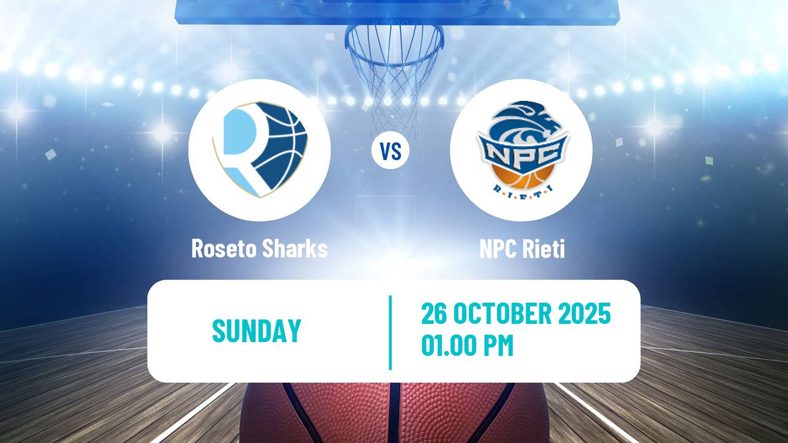 Basketball Italian Serie A2 Basketball Roseto Sharks - Rieti Basketball Italian Serie A2 Basketball Roseto Sharks - Rieti