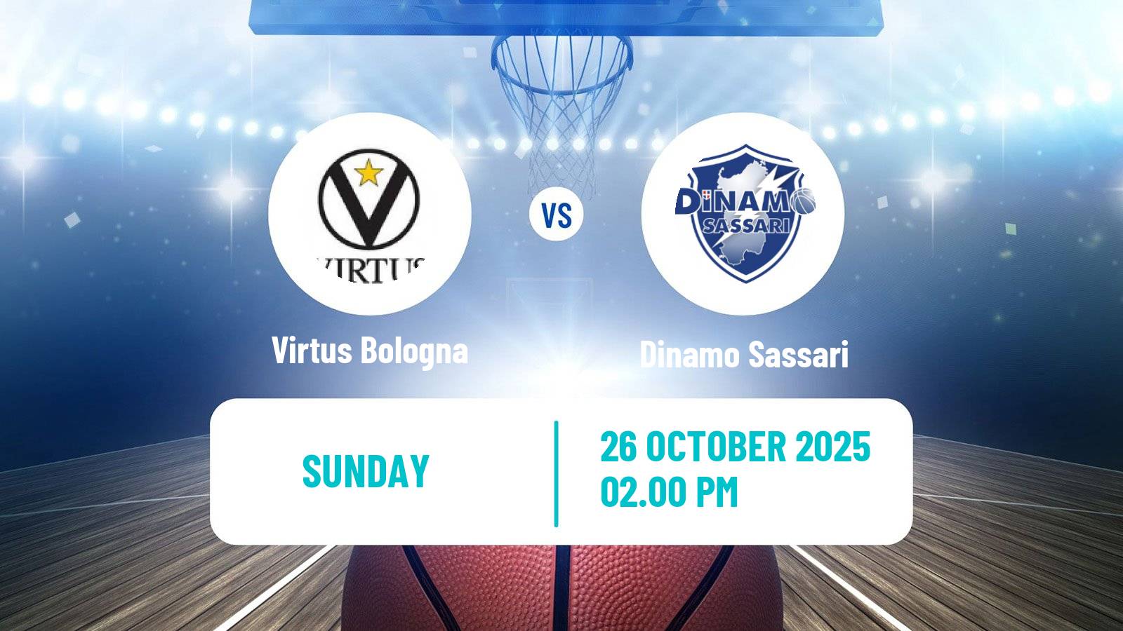Basketball Italian Lega A Basketball Virtus Bologna - Dinamo Sassari