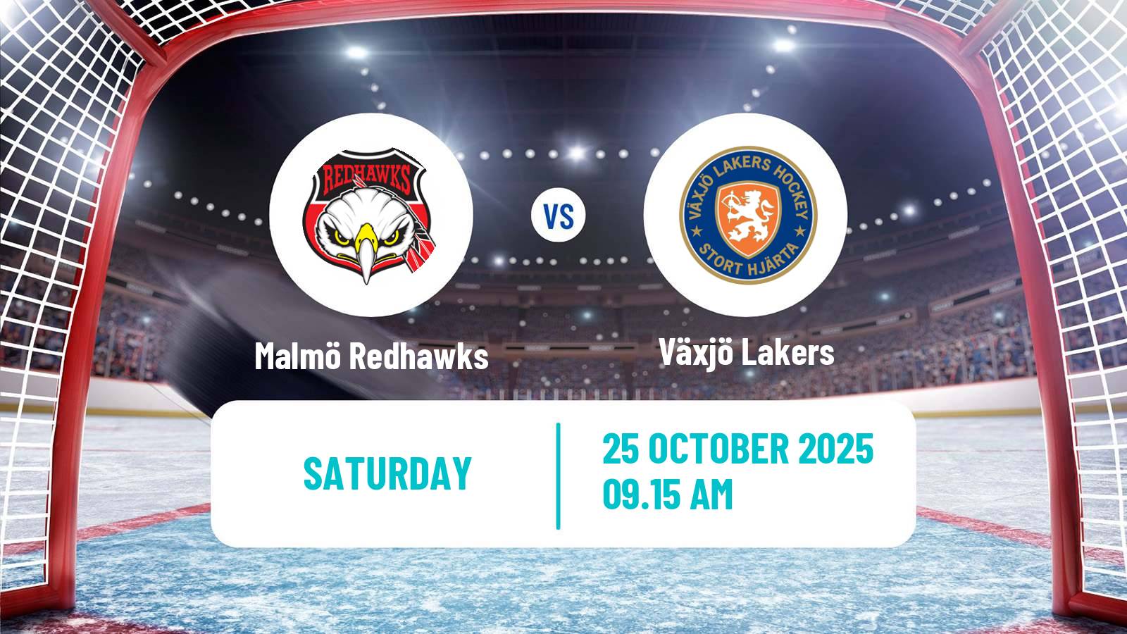 Hockey SHL Malmö Redhawks - Växjö Lakers