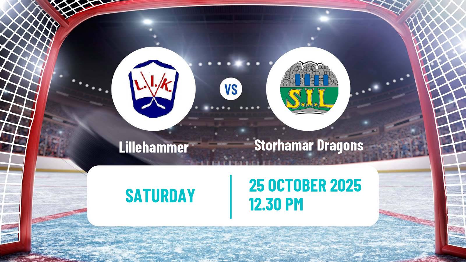 Hockey Norwegian Ligaen Hockey Lillehammer - Storhamar Dragons