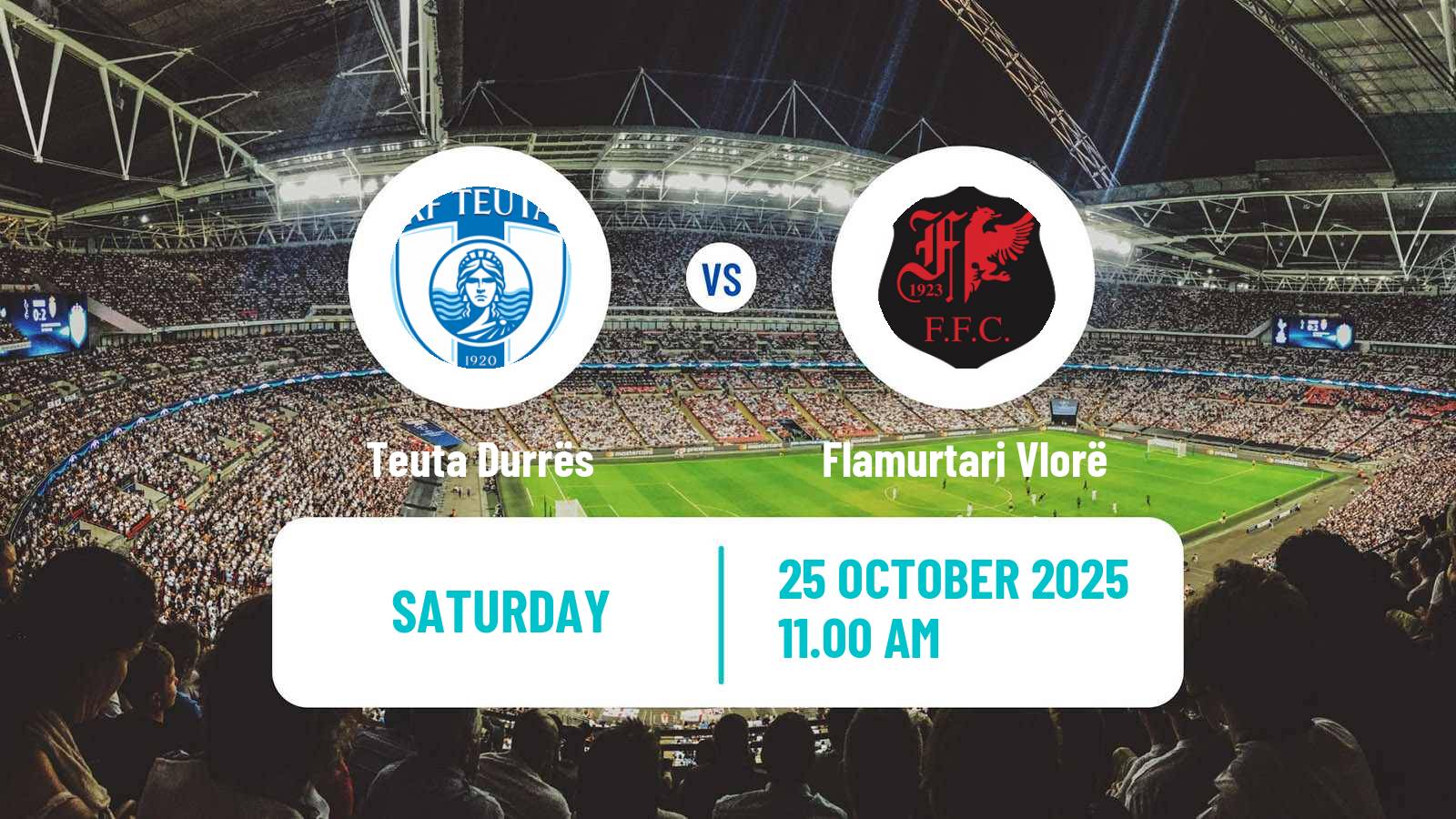 Football Albanian Super League Teuta Durrës - Flamurtari Vlorë