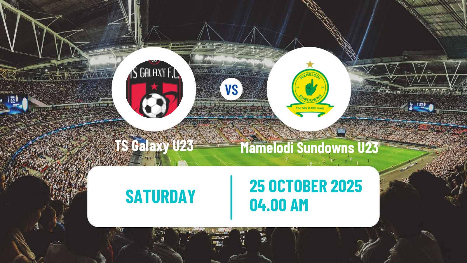 Football South African Diski Challenge TS Galaxy U23 - Mamelodi Sundowns U23