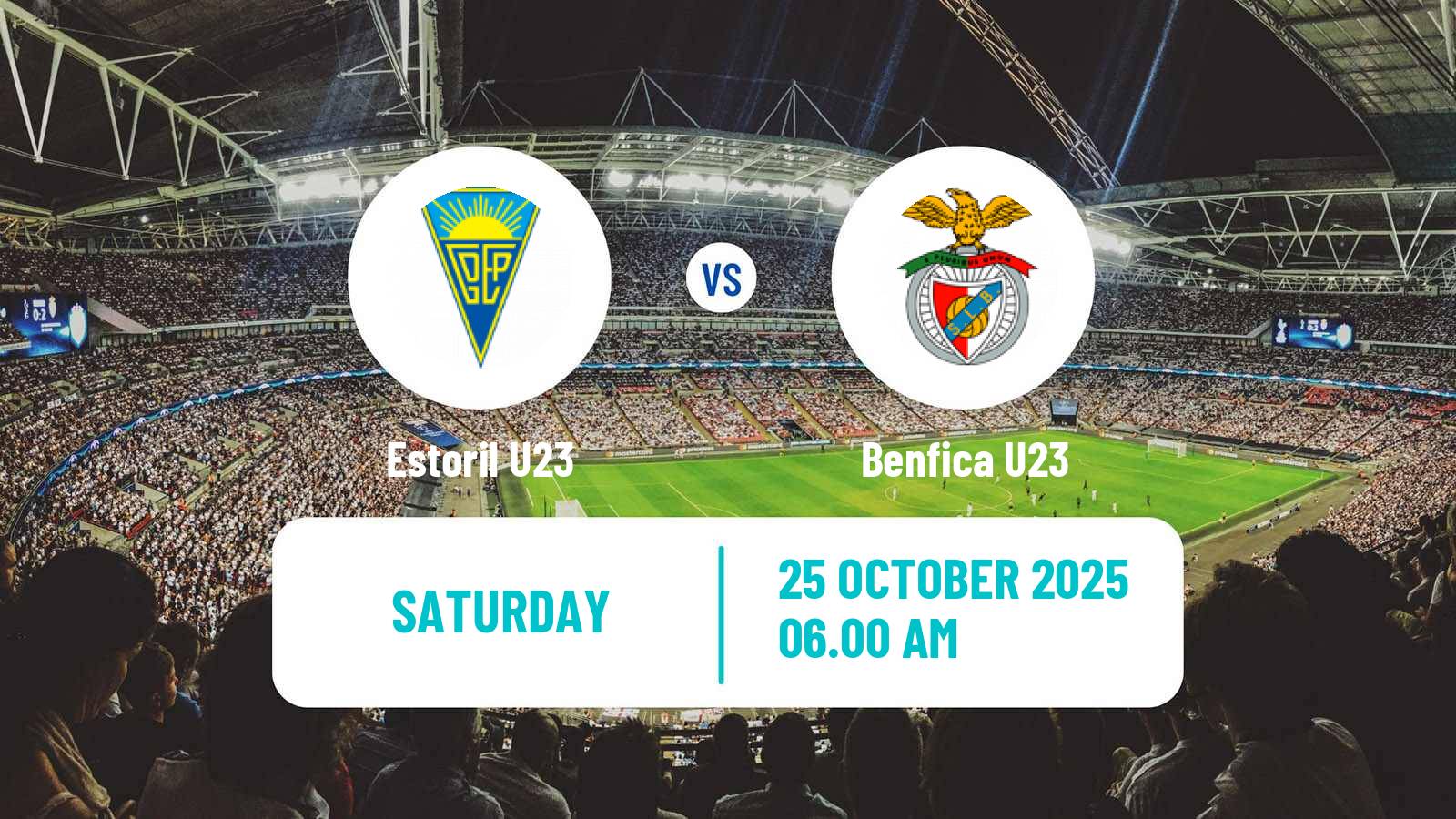 Football Portuguese Liga Revelacao U23 Estoril U23 - Benfica U23