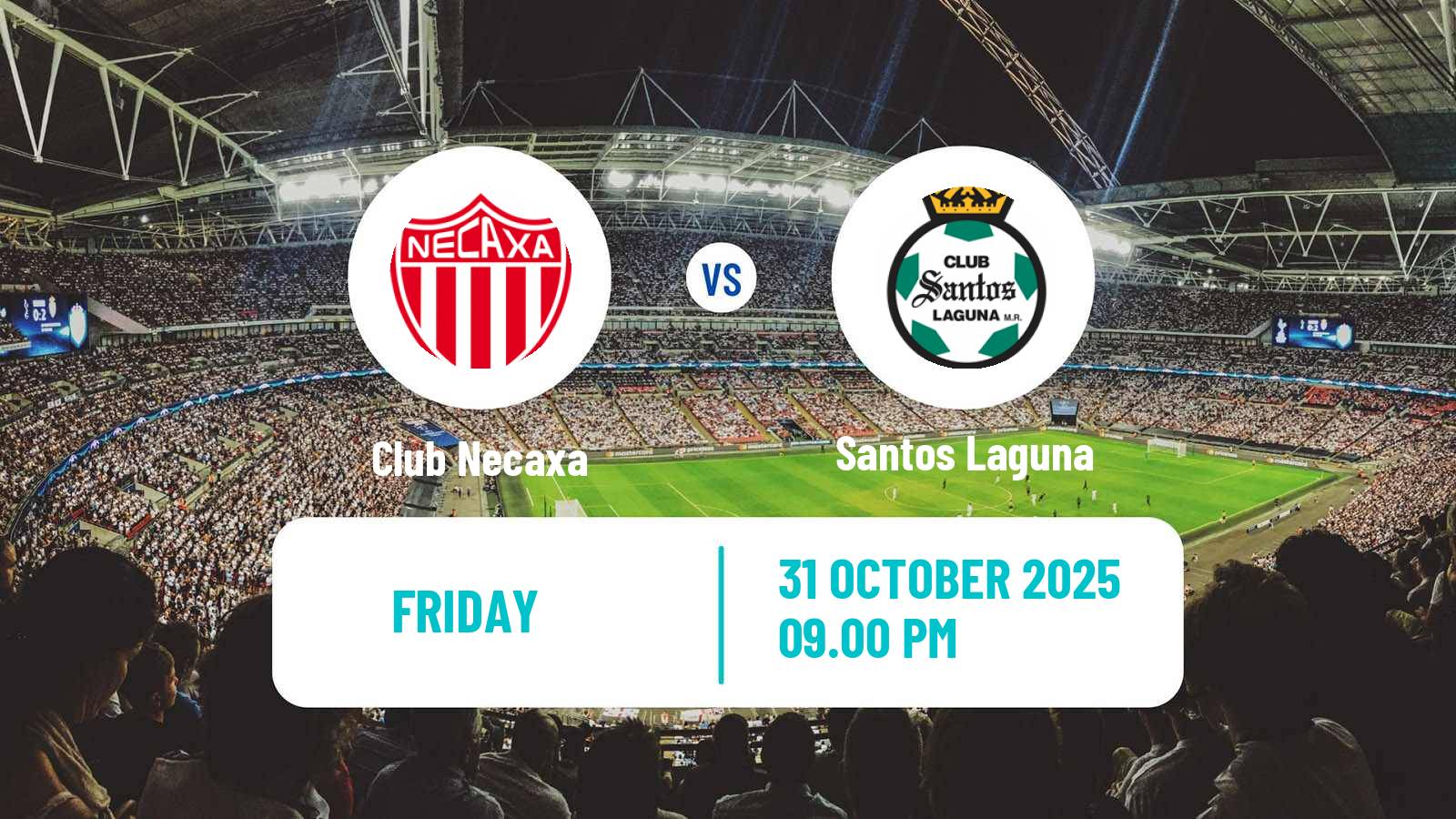 Football Mexican Liga MX Necaxa - Santos Laguna