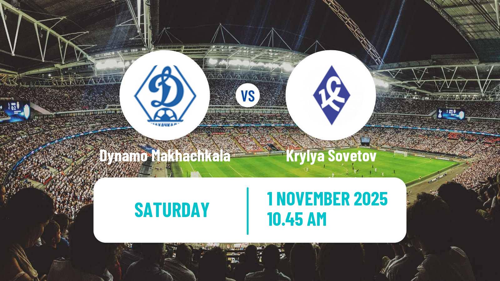 Football Russian Premier League Dynamo Makhachkala - Krylya Sovetov