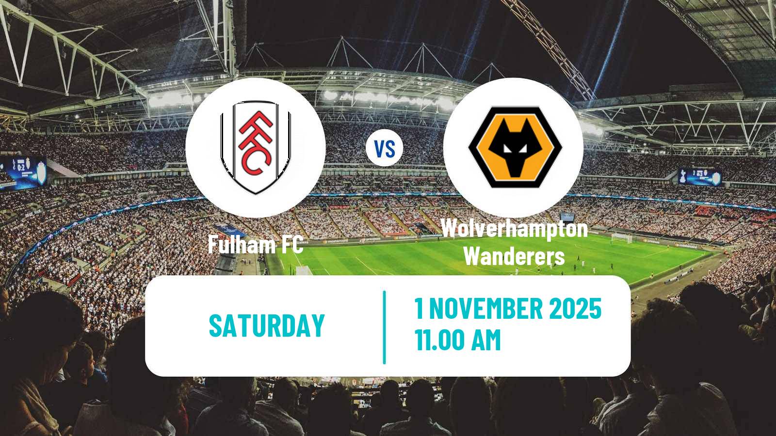 Football English Premier League Fulham - Wolverhampton Wanderers