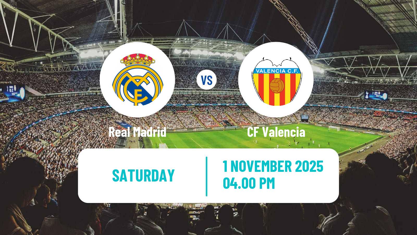 Football Spanish LaLiga Real Madrid - Valencia