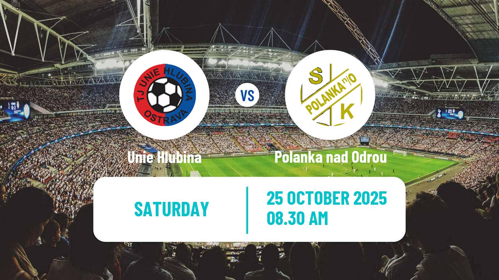 Football Czech MSFL Unie Hlubina - Polanka nad Odrou
