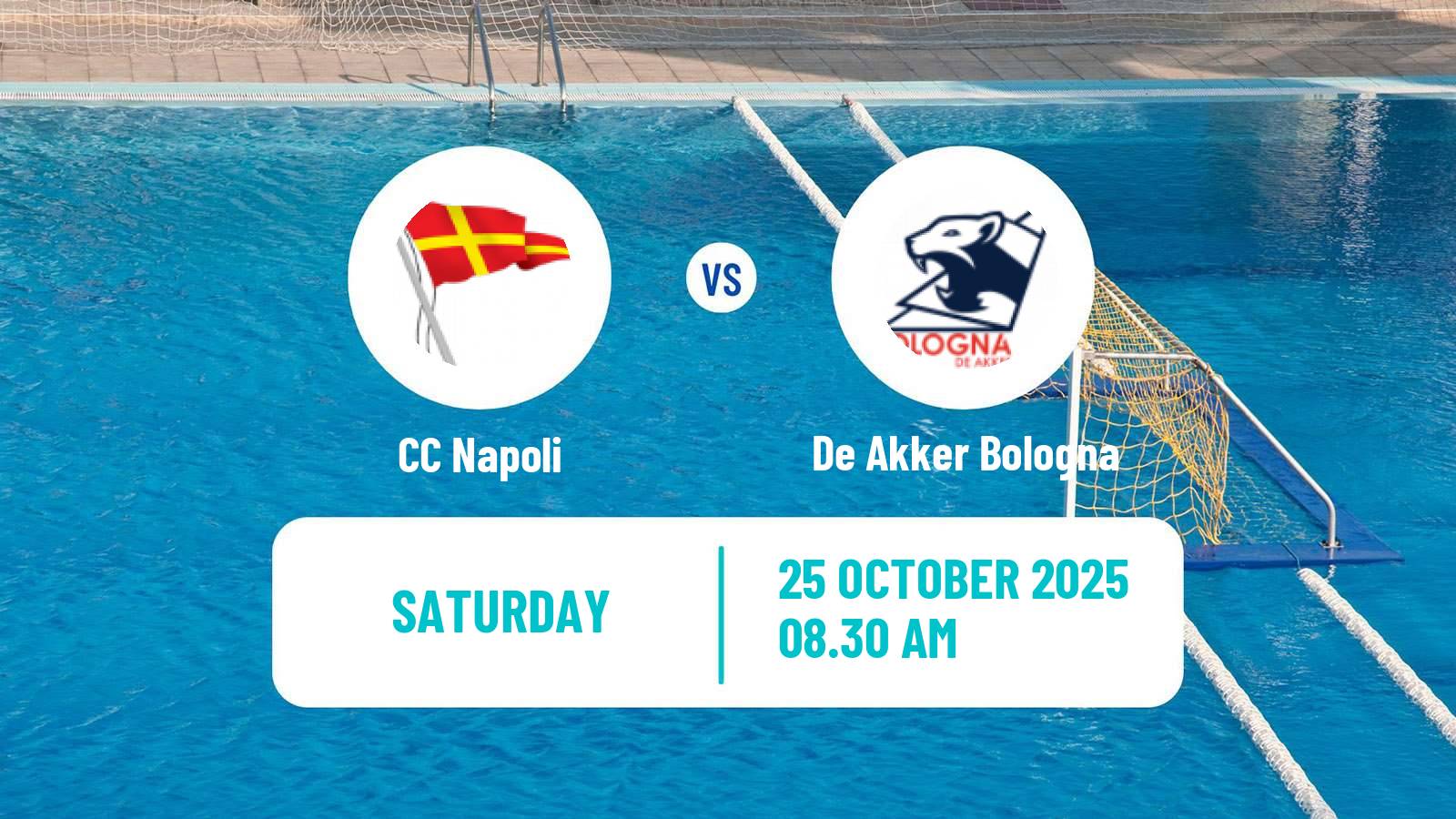 Water polo Italian A1 Water Polo Napoli - De Akker Bologna