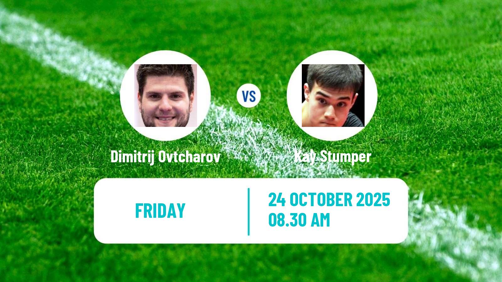 Table tennis Wtt Star Contender London Men Dimitrij Ovtcharov - Kay Stumper