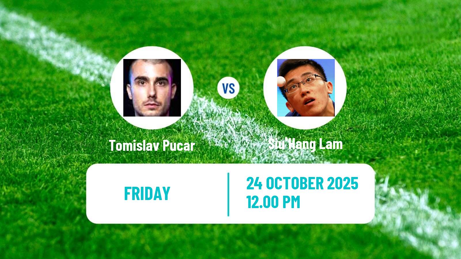 Table tennis Wtt Star Contender London Men Tomislav Pucar - Siu Hang Lam