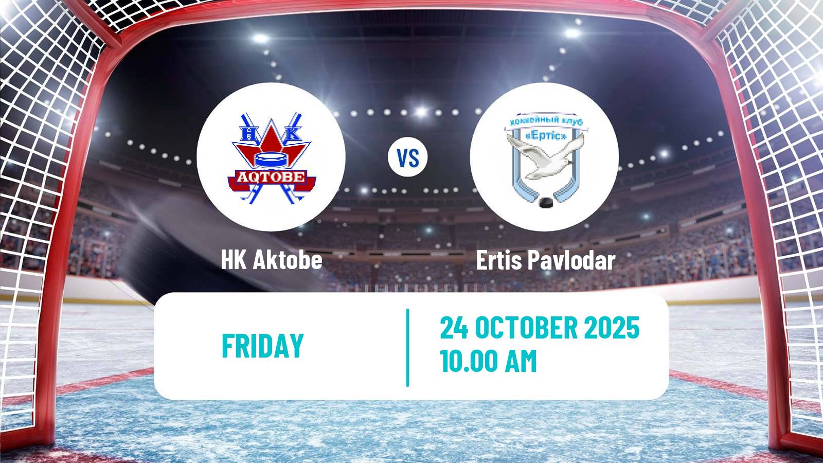 Hockey Kazakh Ice Hockey Championship Aktobe - Ertis Pavlodar