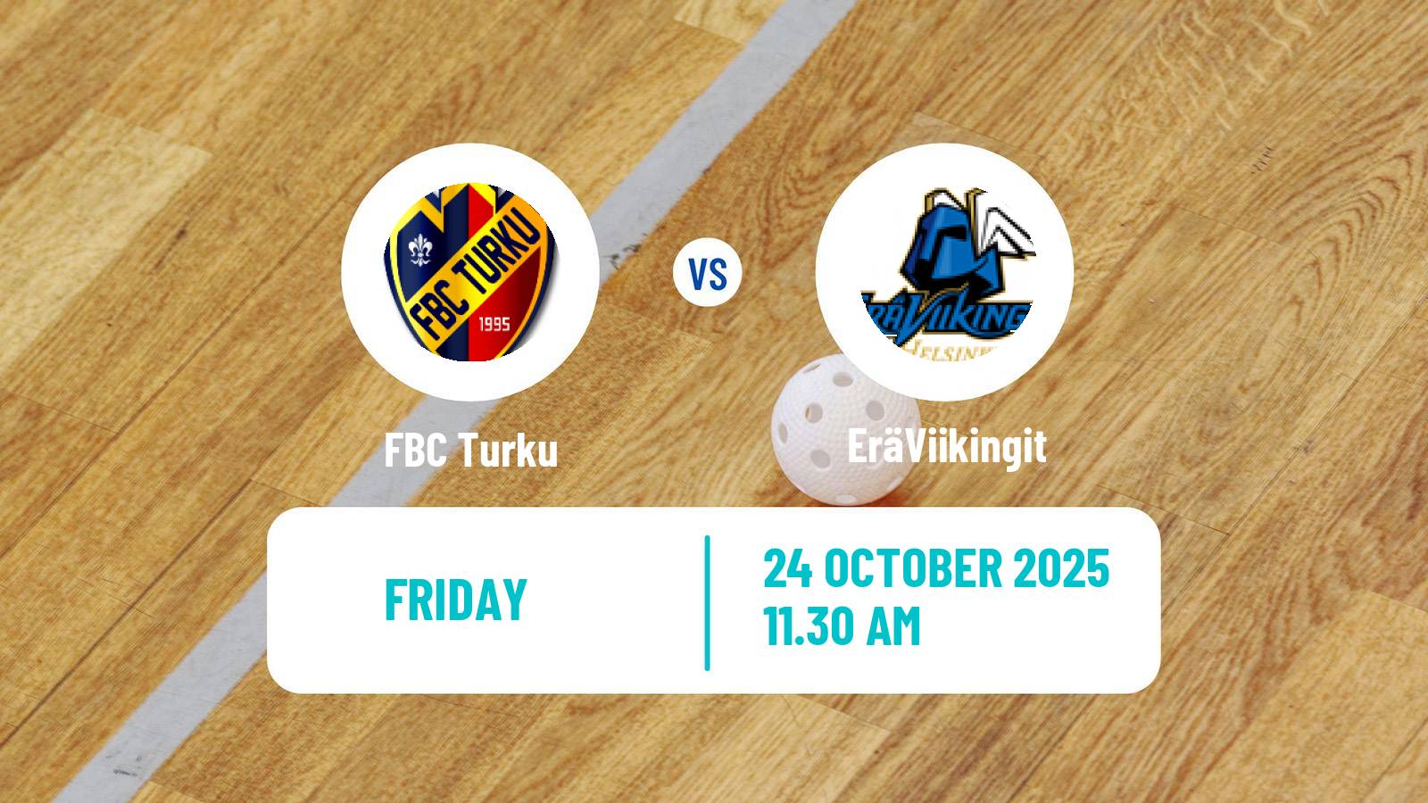 Floorball Finnish F-Liiga Turku - EräViikingit