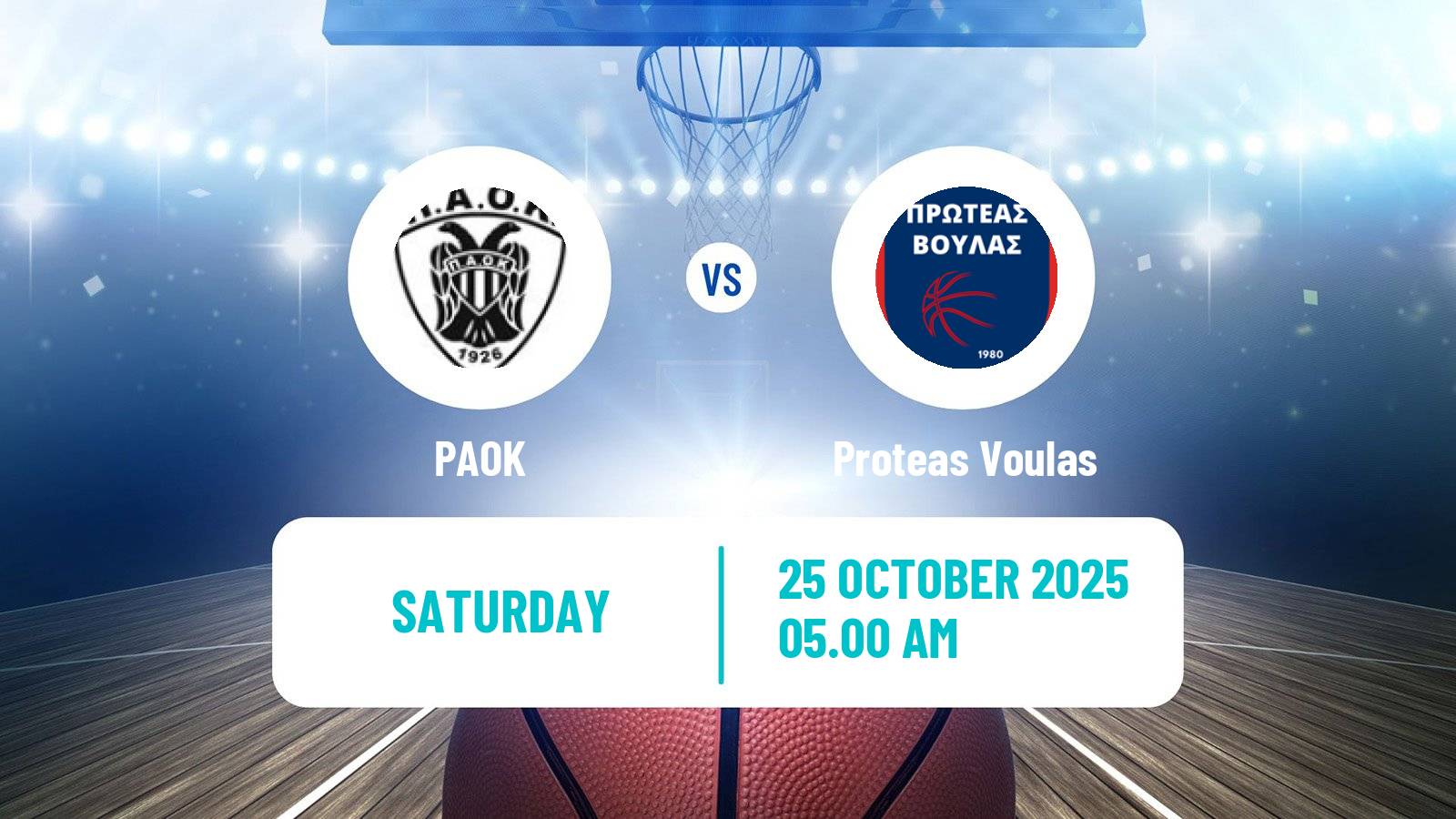 Basketball Greek Basket League A1 Women PAOK - Proteas Voulas