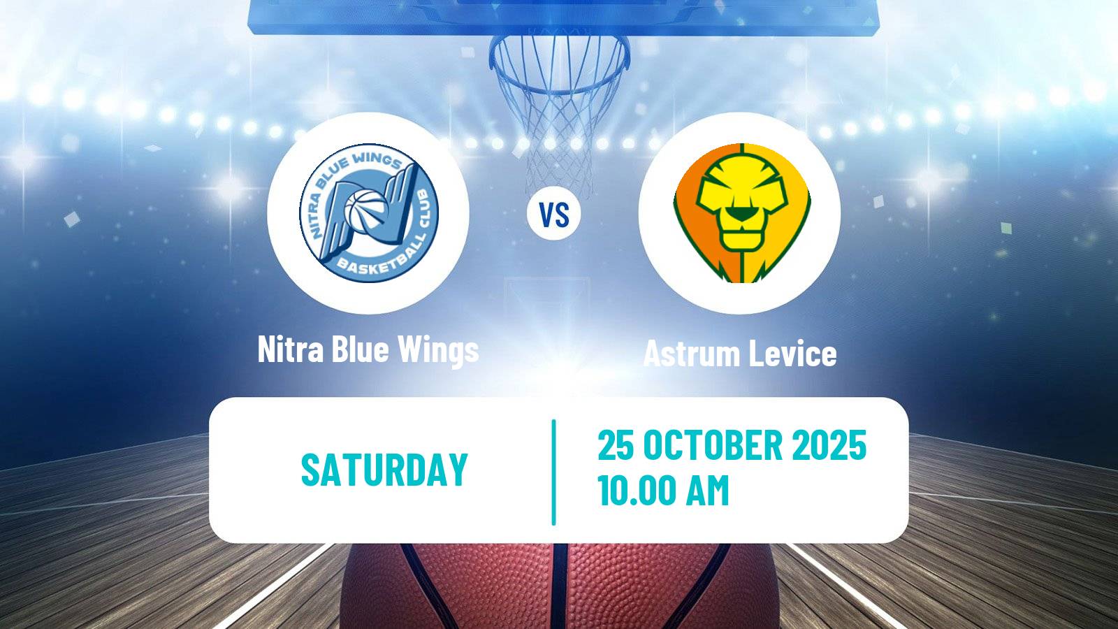Basketball Slovak Extraliga Basketball Nitra Blue Wings - Astrum Levice
